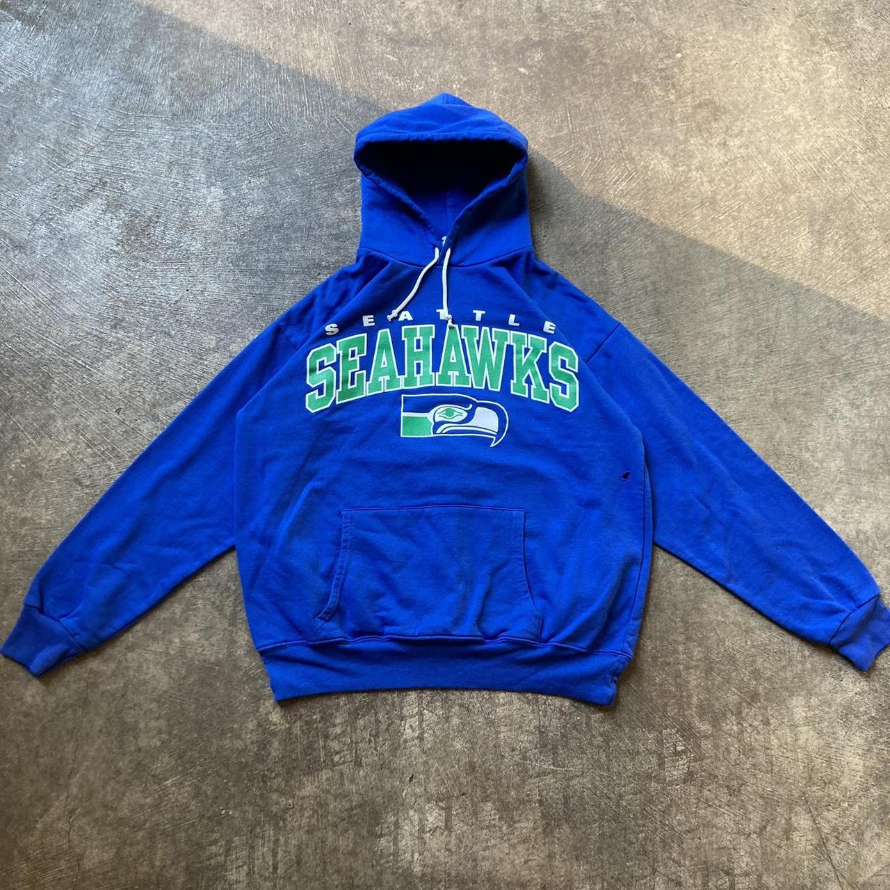 Vintage 90s Seattle Seahawks NFL Crewneck Sweatshirt. 