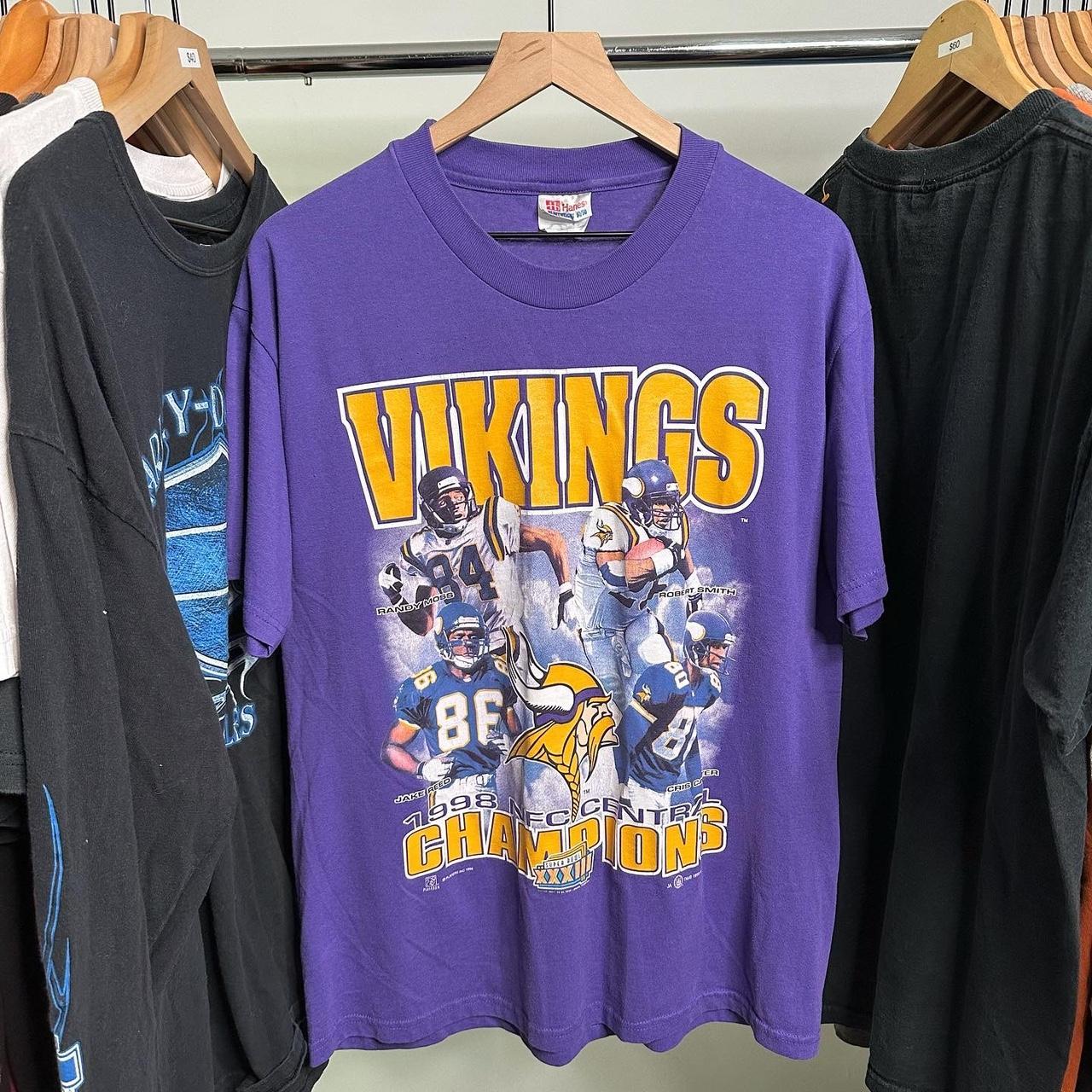 MINNESOTA VIKINGS 90s Vintage Longsleeve Shirt NFL American 