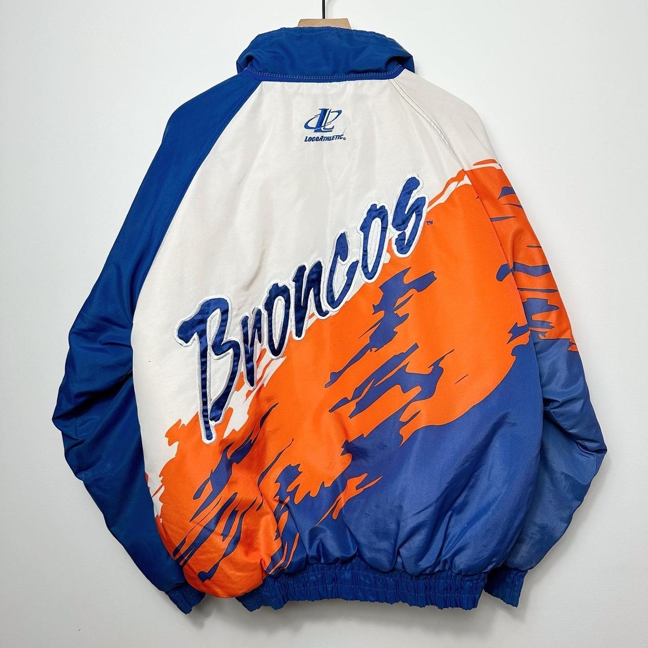 Vintage 90's baggy Denver Broncos sweatshirt In - Depop