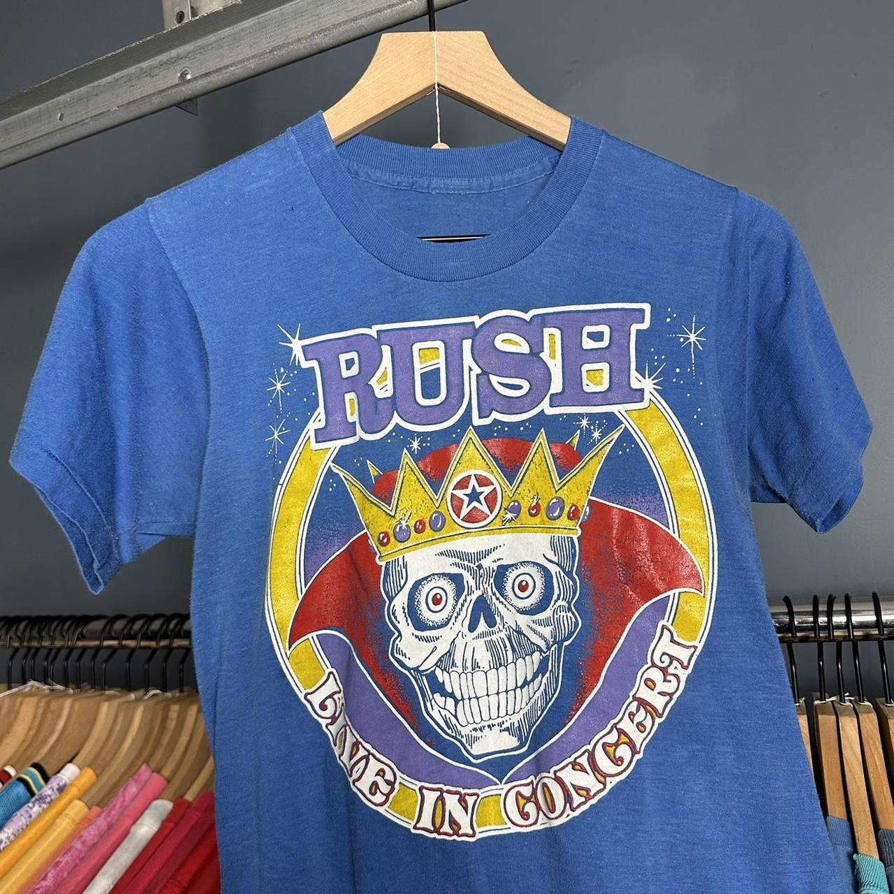 Rush Live In Concert Skull T-Shirt Rush Live In Concert Skull T-Shirt