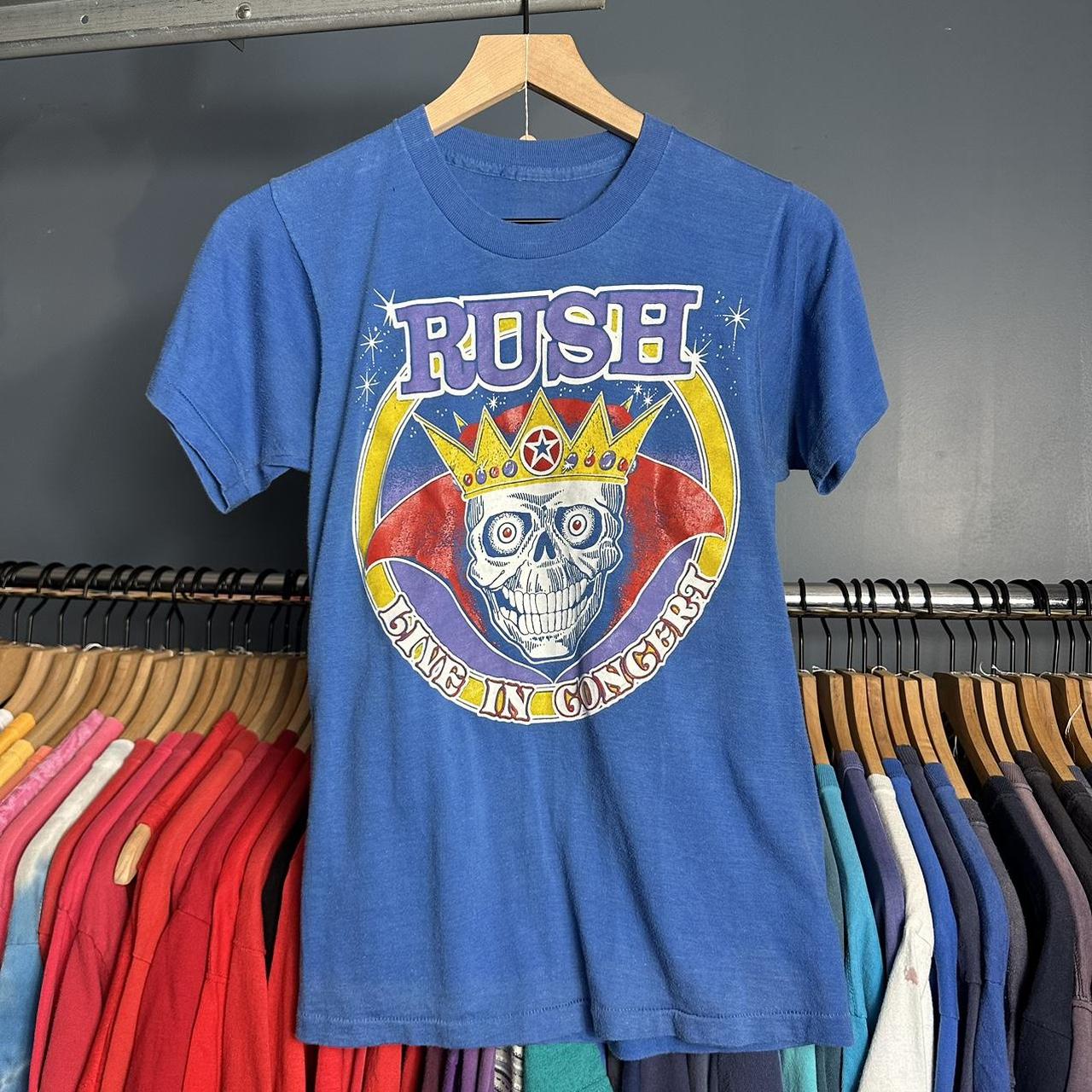 Rush Live In Concert Skull T-Shirt Rush Live In Concert Skull T-Shirt