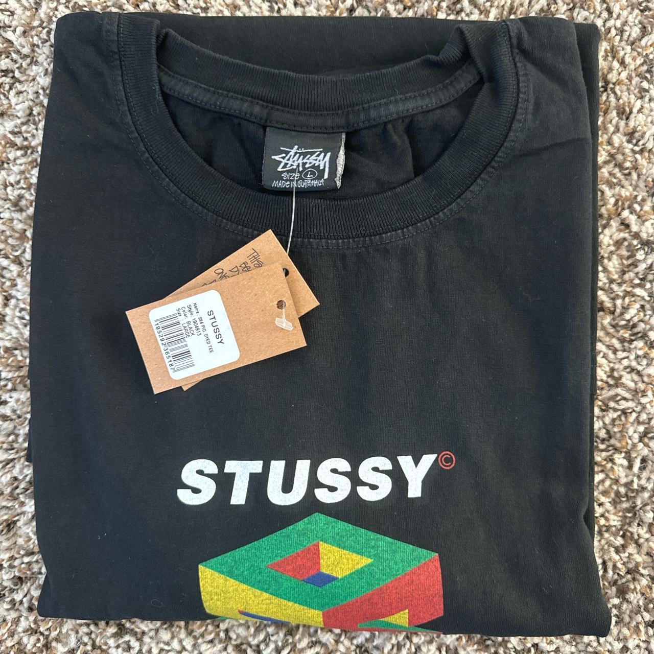 Stussy S64 Pigment Dyed Tee - Size: Large Color:... - Depop