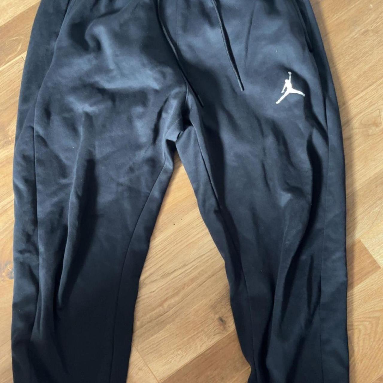 mens black jordan joggers