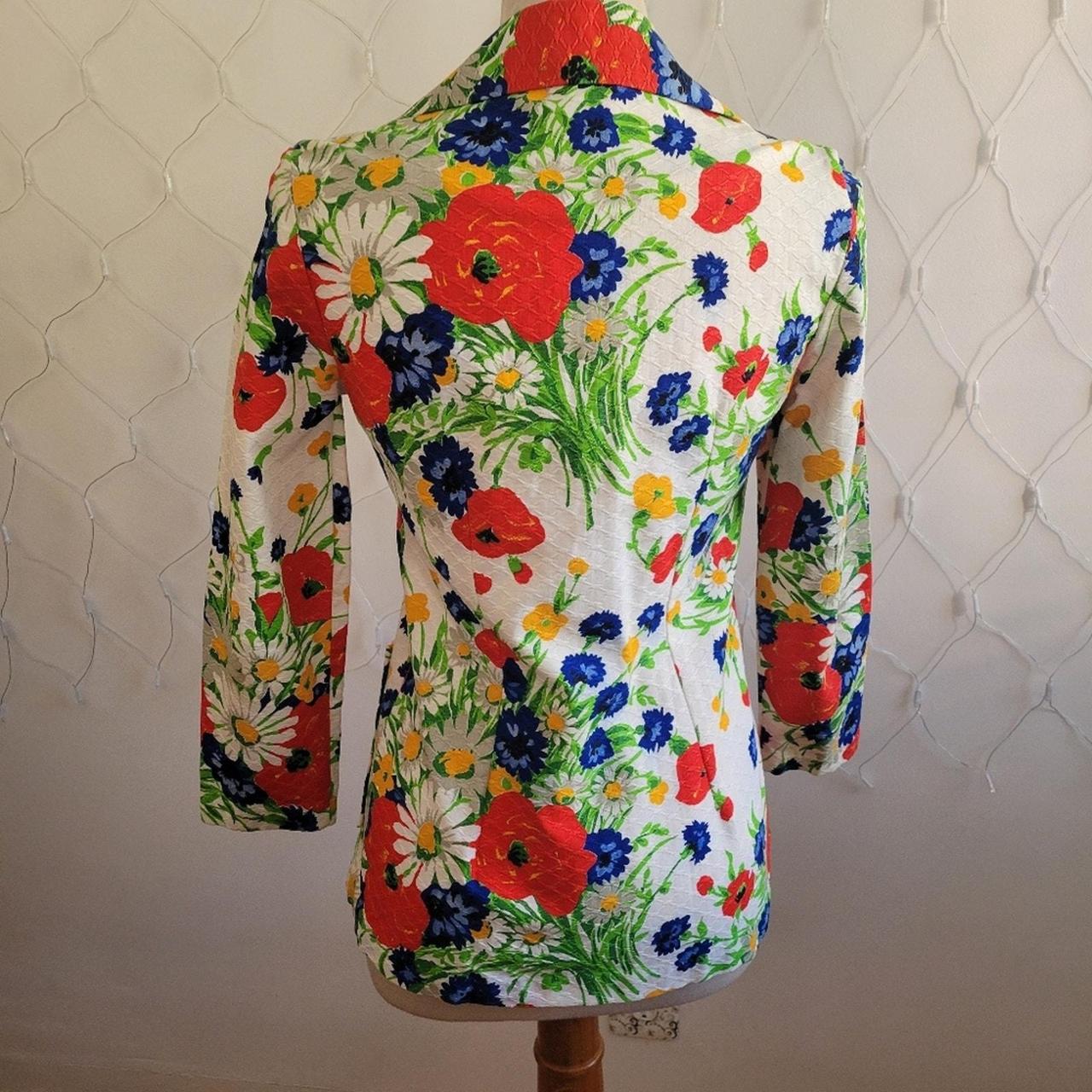 Source Unknown Women's Tailored jacket - White/Re… - image 4