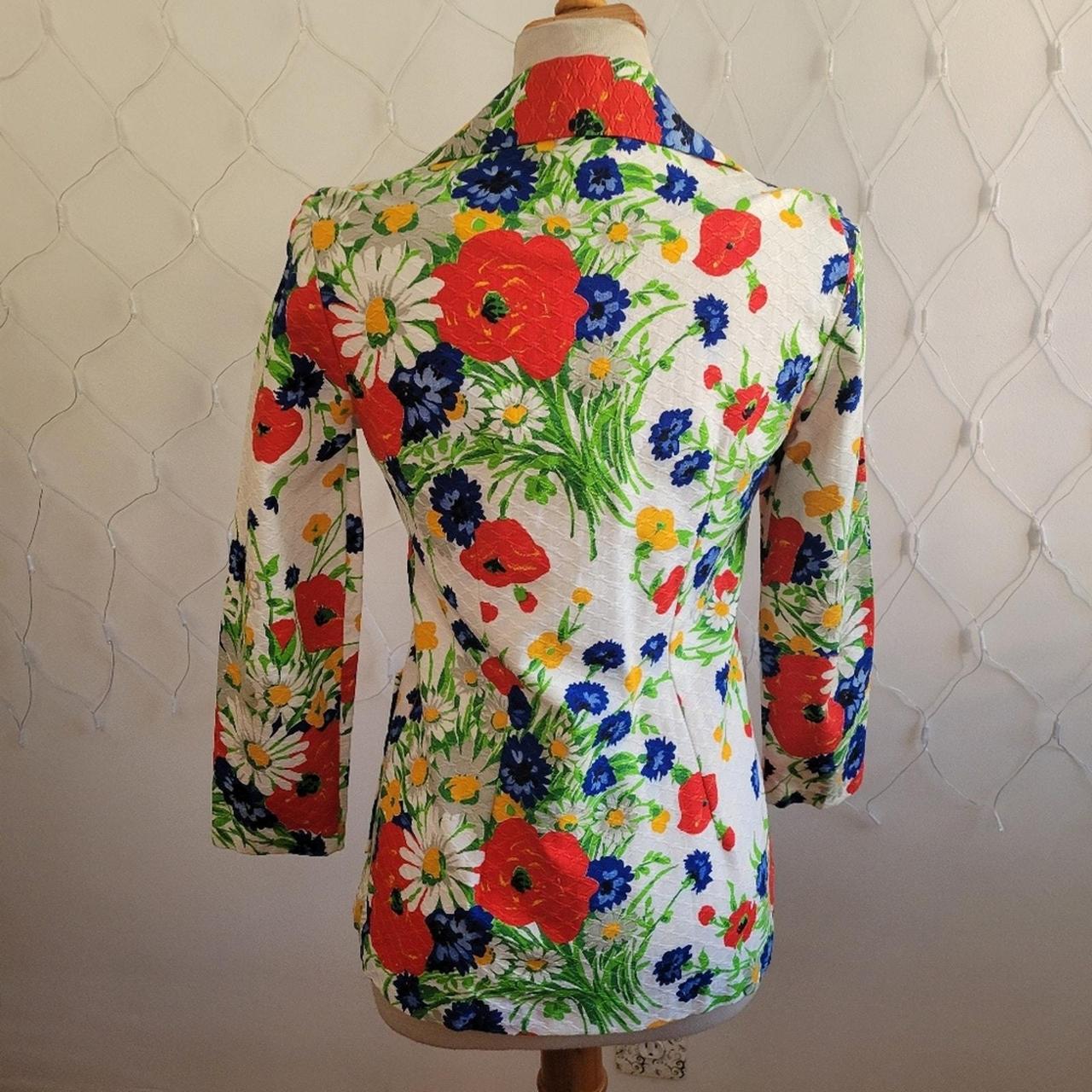 Source Unknown Women's Tailored jacket - White/Re… - image 3