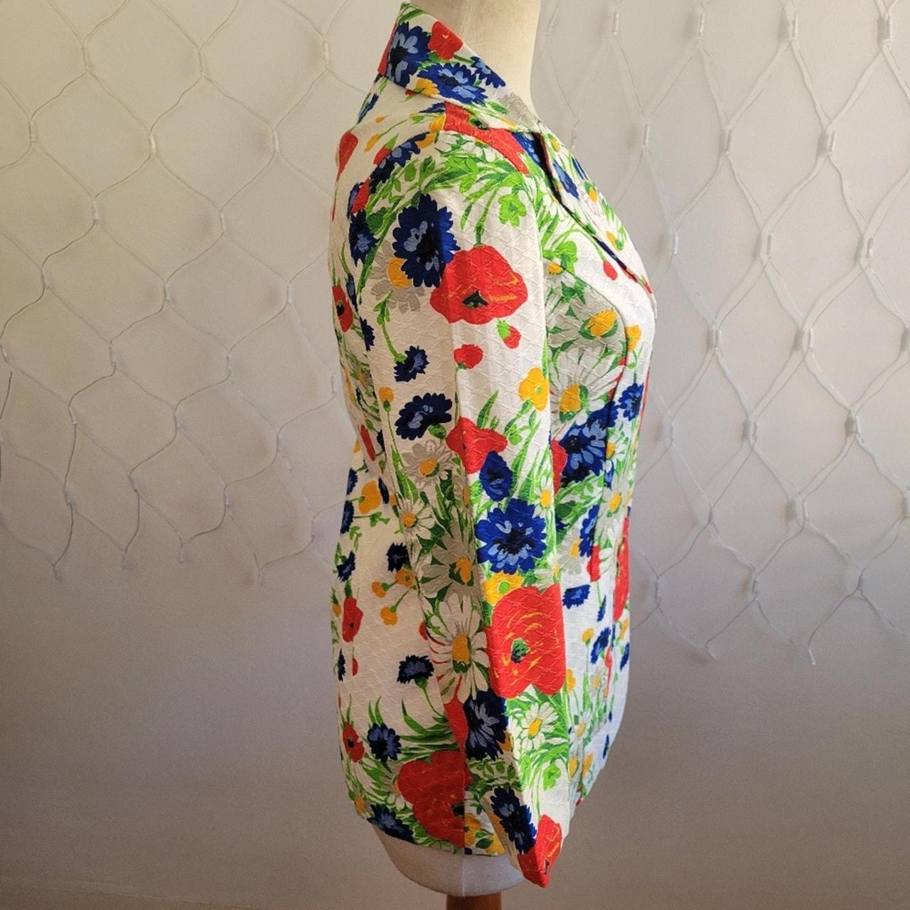 Source Unknown Women's Tailored jacket - White/Re… - image 2