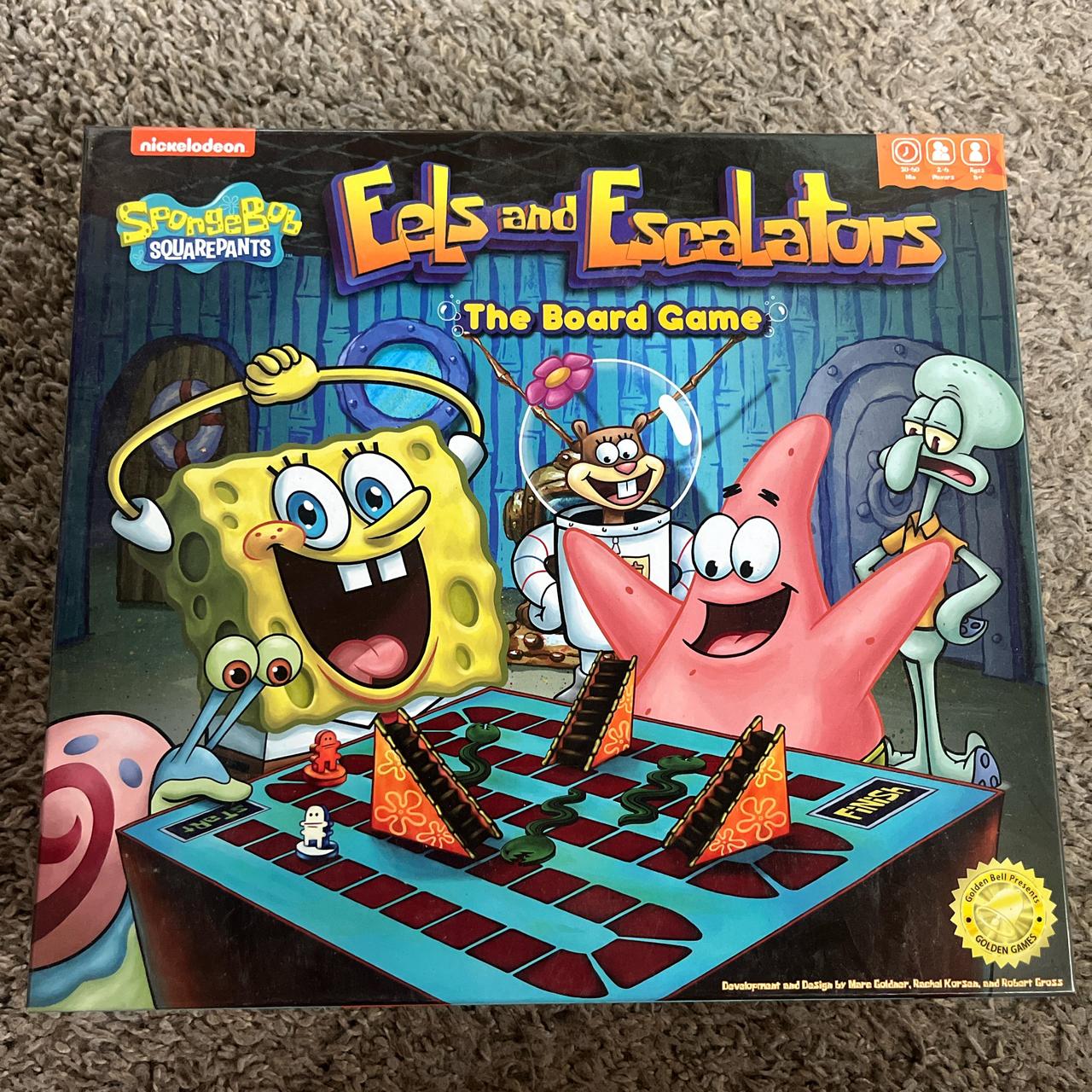 SpongeBob SquarePants Eels And Escalators shops The Board Game-LIMITED EDITION NICKELO