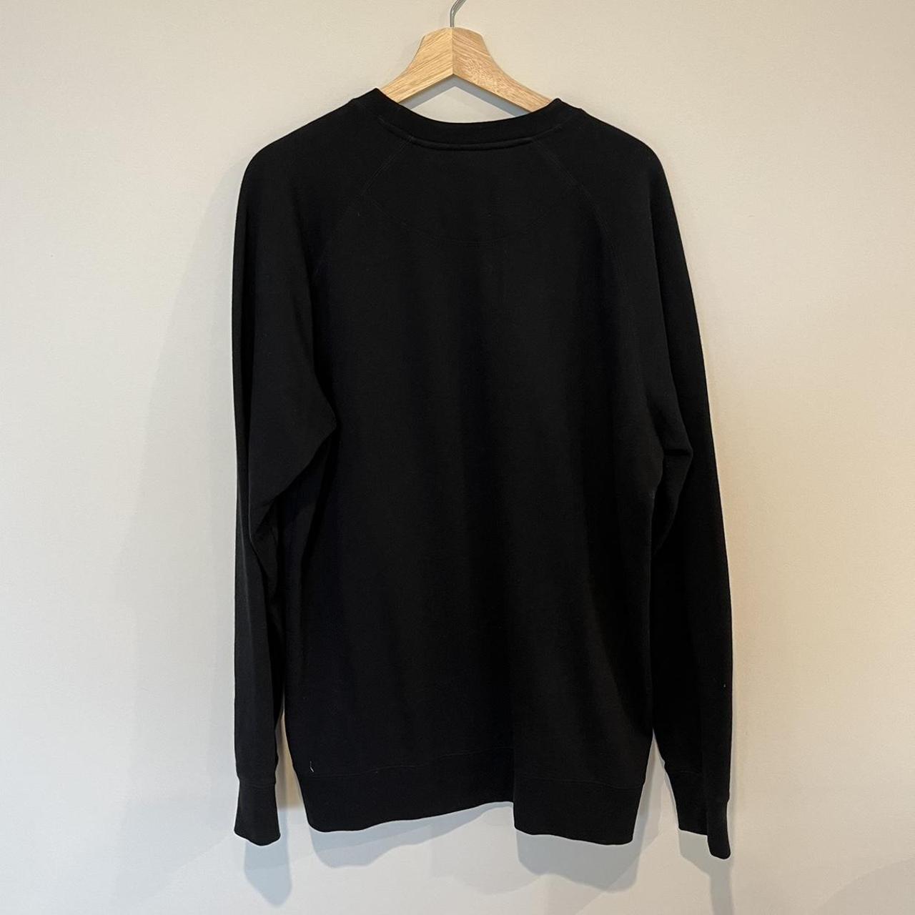 Burton crewneck jumper - size L Black, perfect... - Depop