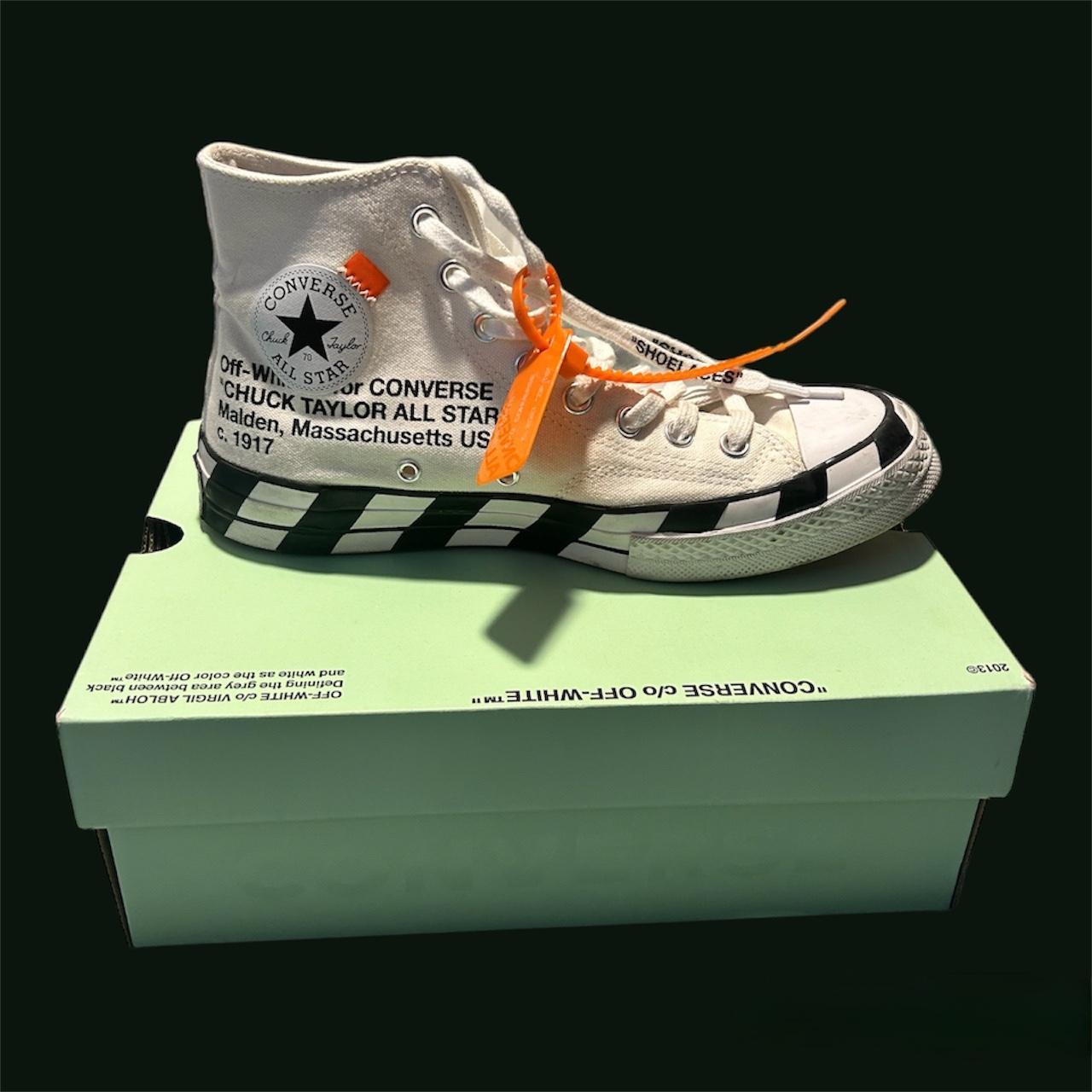 Off white converse size 8 online