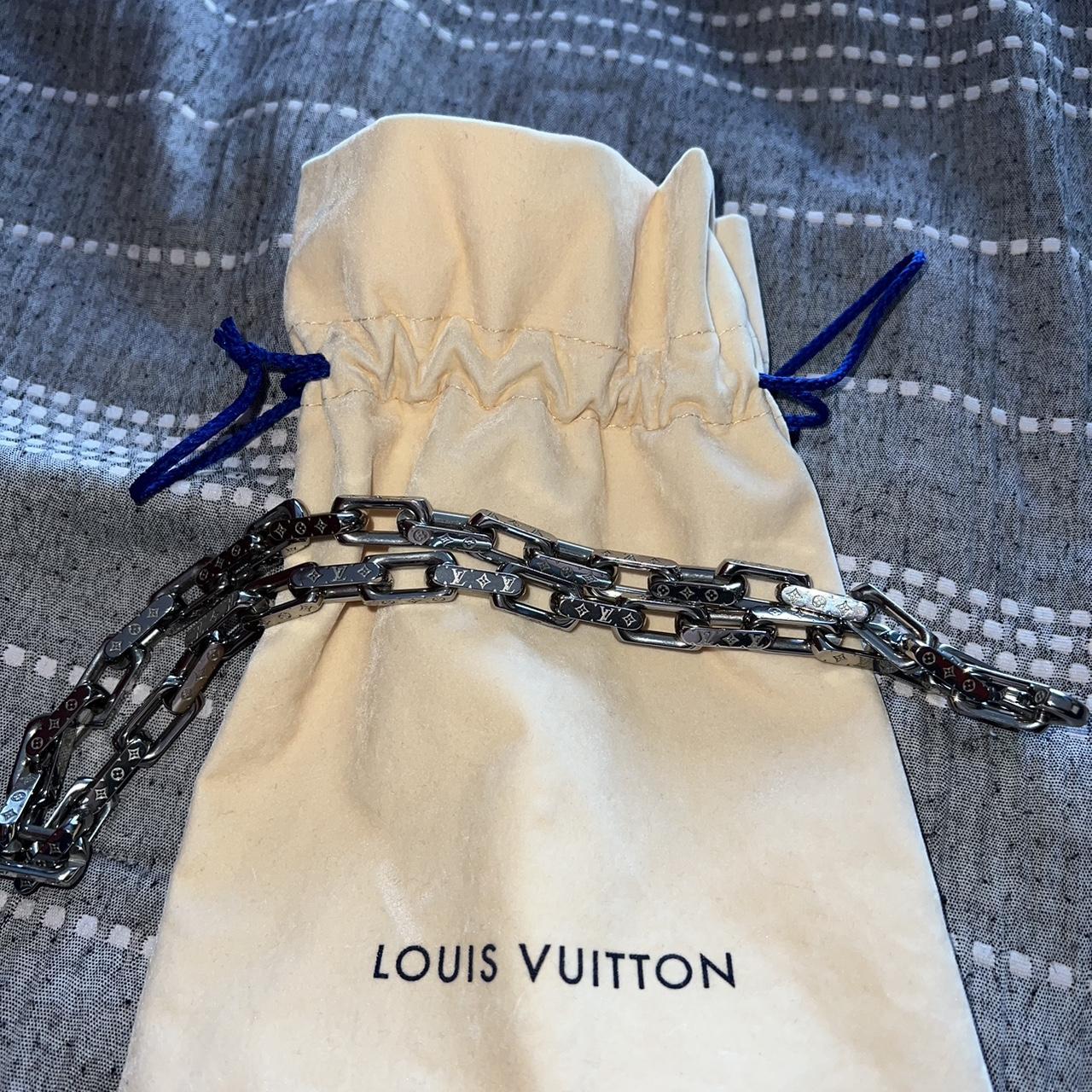 Louis Vuitton Monogram Chain Necklace With bag No - Depop