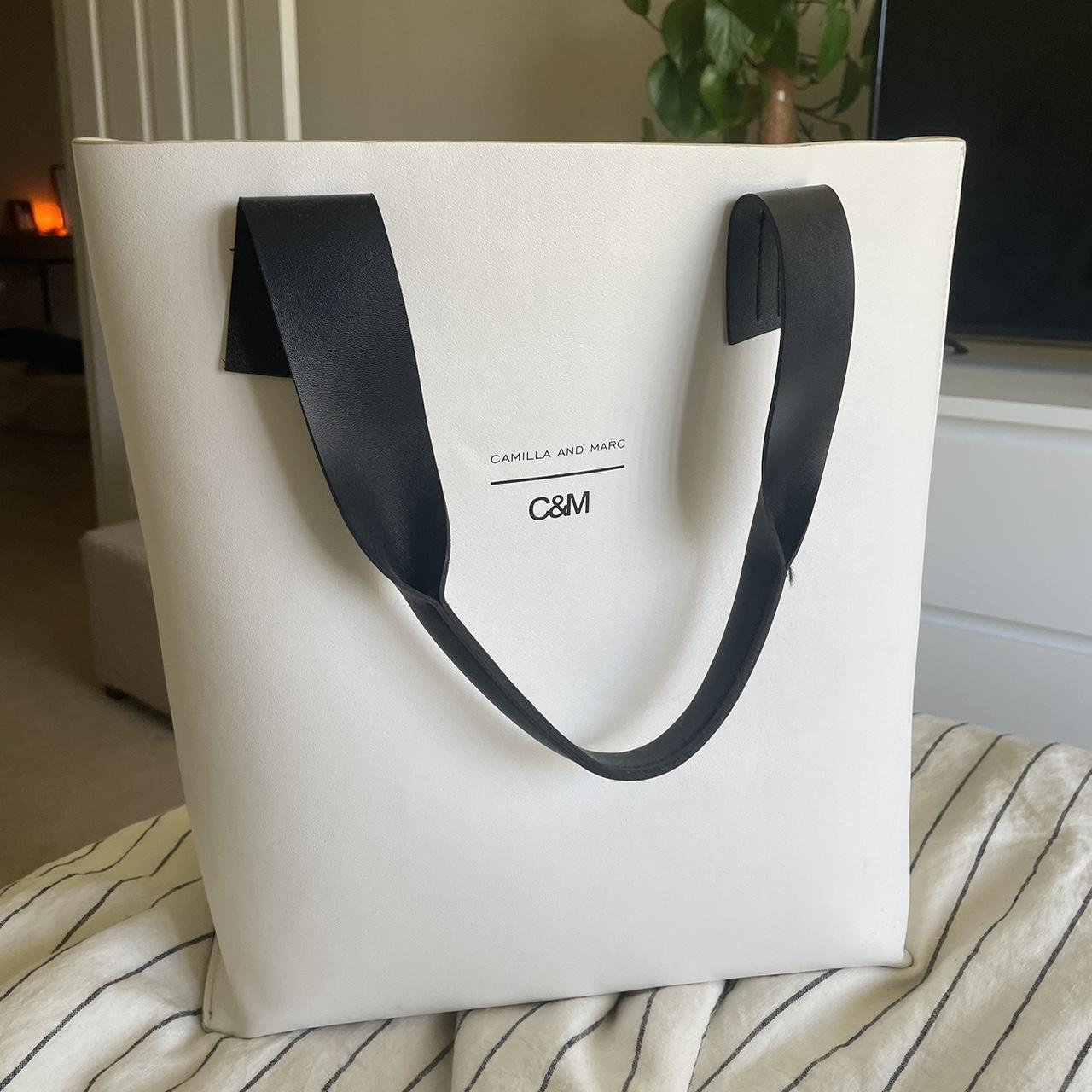 Camilla and Marc Women's White Bag | Depop