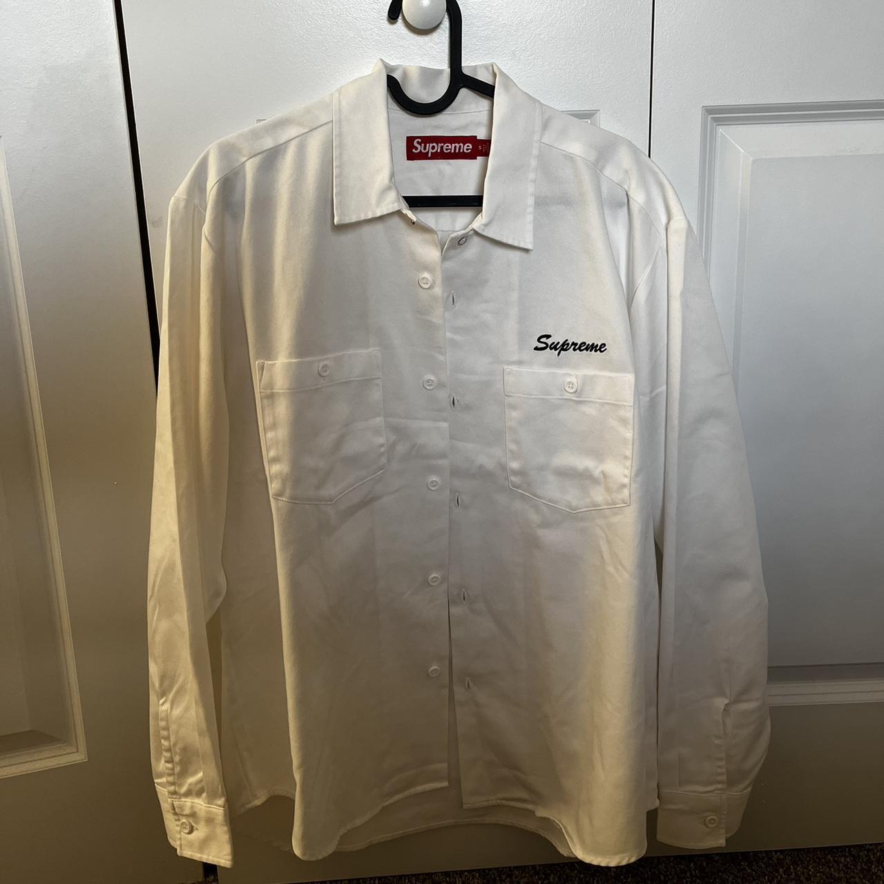 supreme American Psycho Work Shirt L - トップス