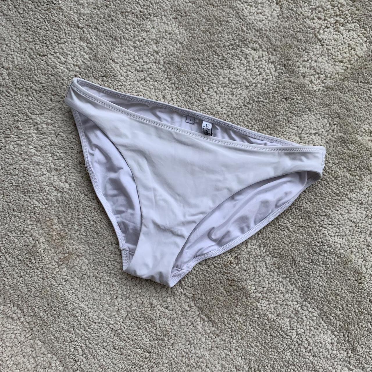 calvin klein yellow bikini bottoms