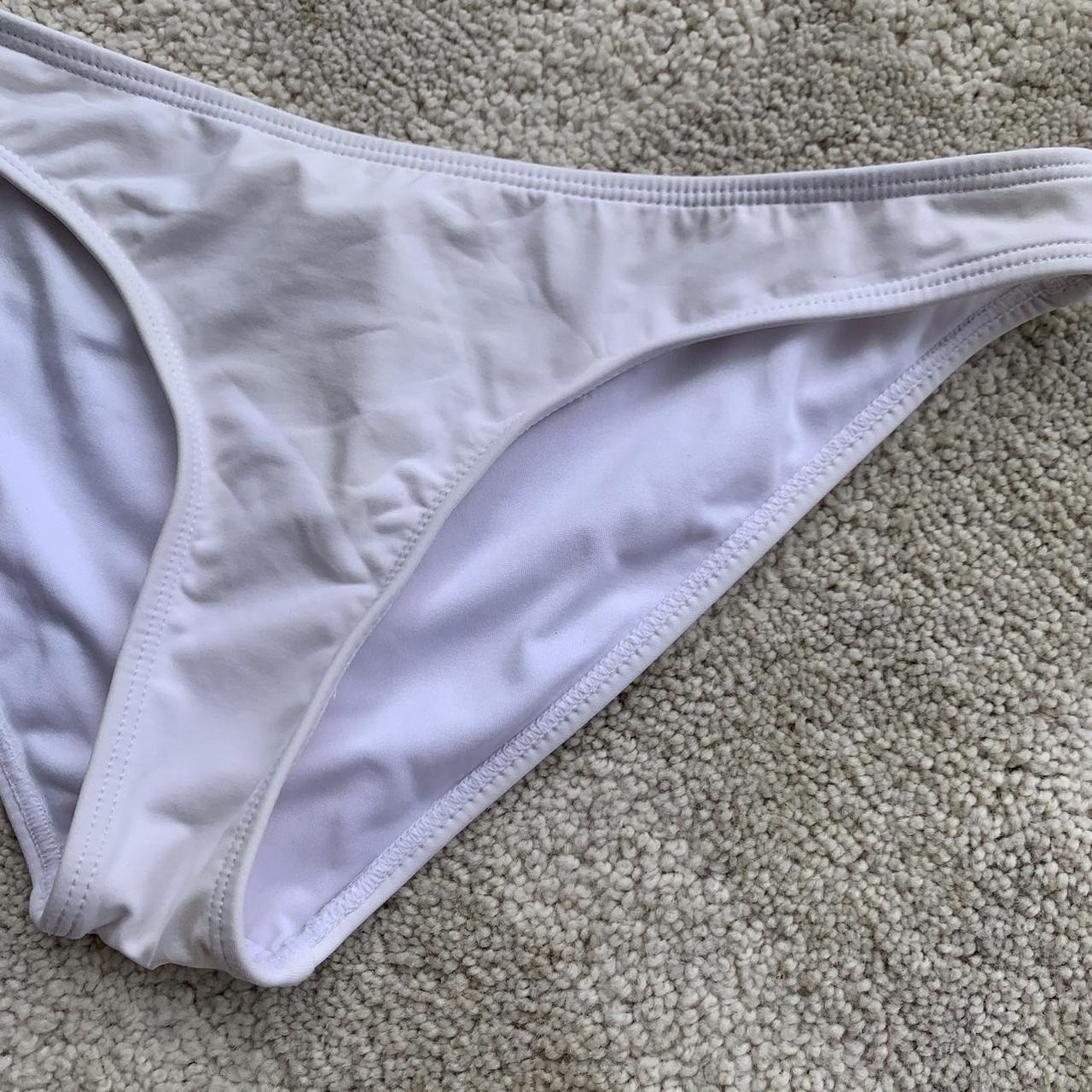 Women's White Bikiniandtankinibottoms Depop