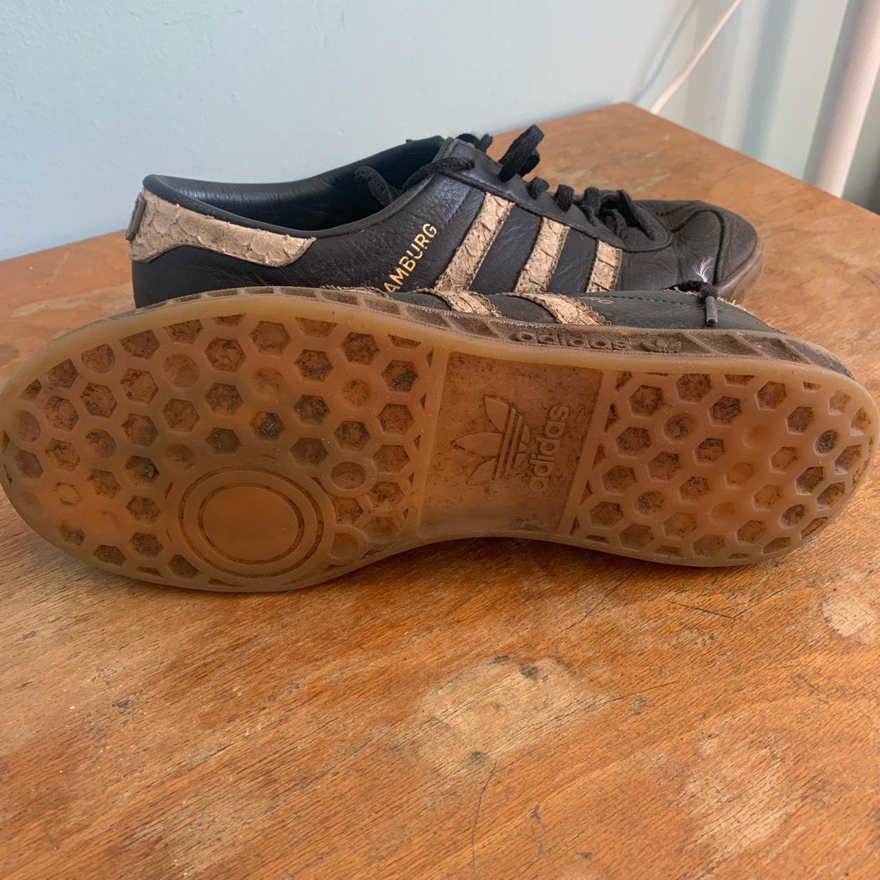 Adidas Hamburg Fish Market men’s trainer in black.... Depop