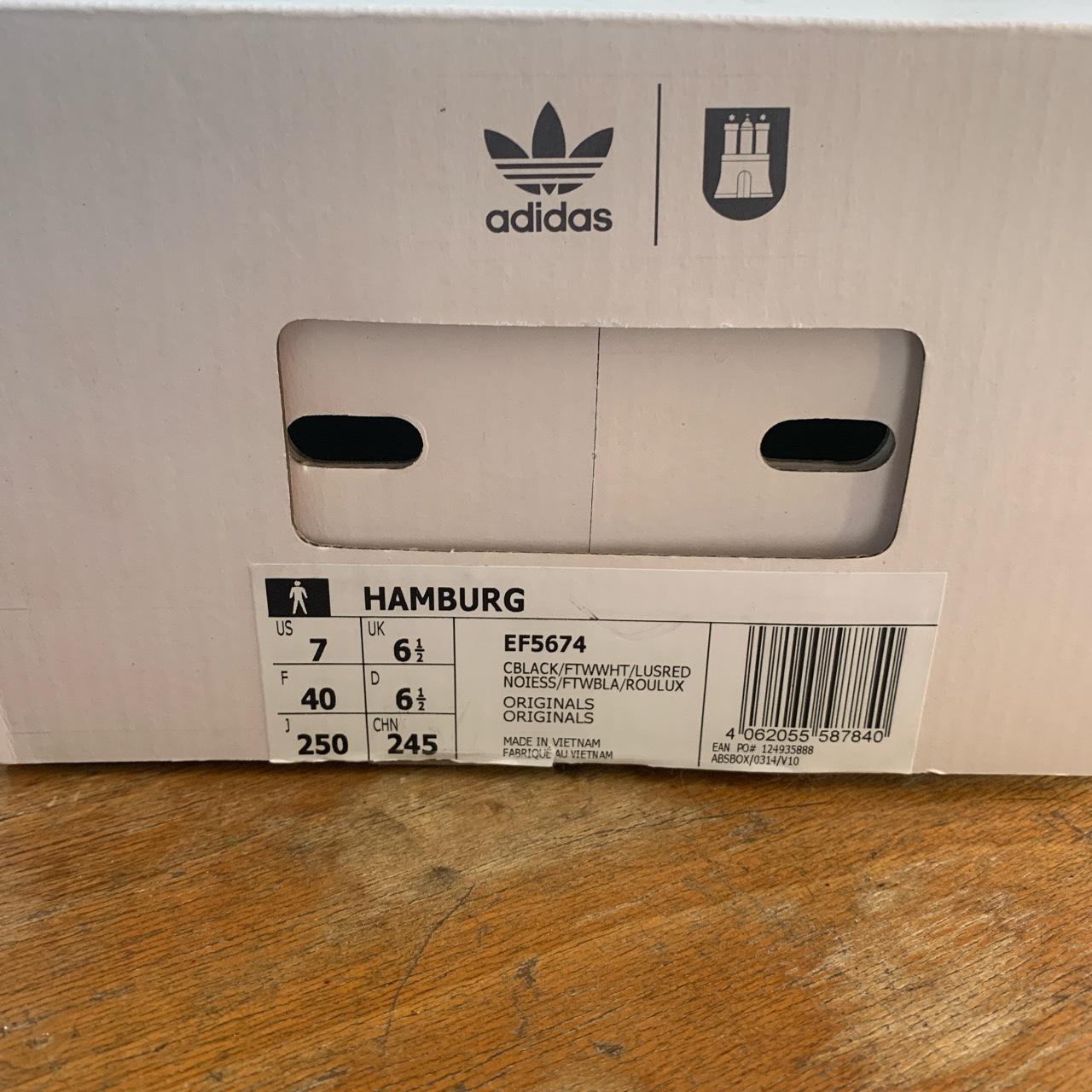 Adidas Hamburg Fish Market men’s trainer in black.... Depop