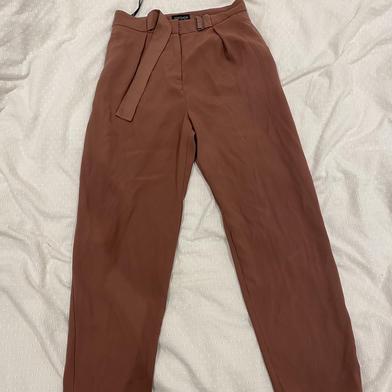 PETITE High Waisted Cigarette Trousers - ShopperBoard