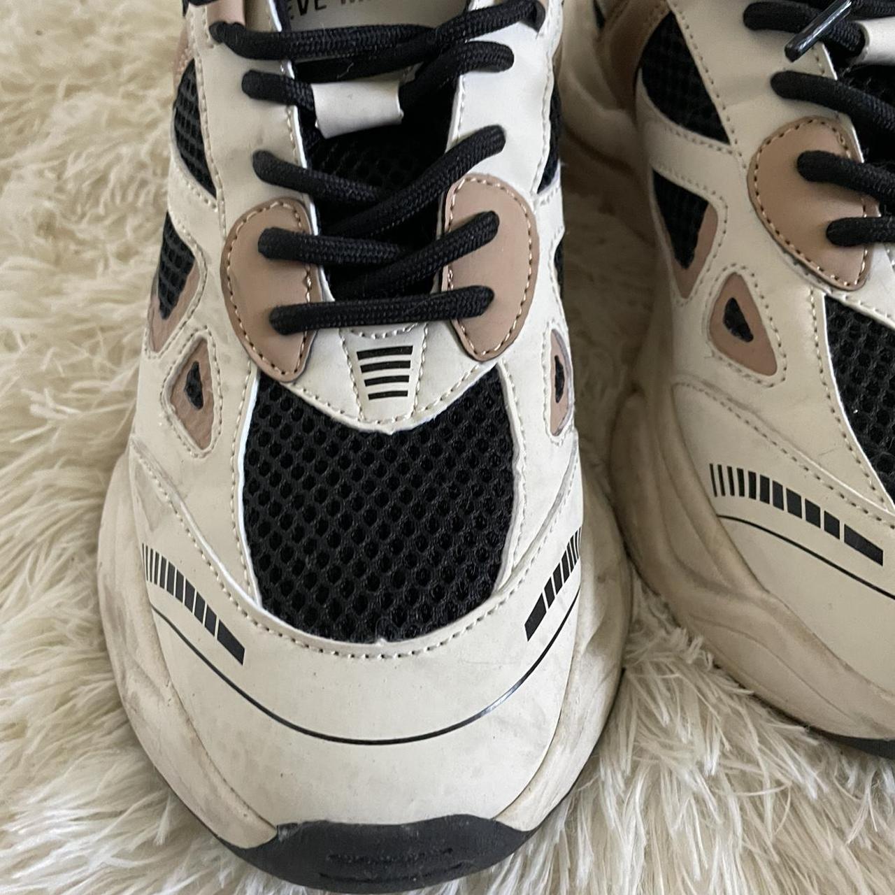 steve madden chunky sneakers, light scuffing too... - Depop