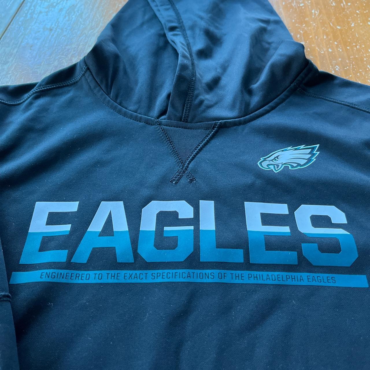 Philadelphia Eagles Nike Full Zip Hoodie - Depop