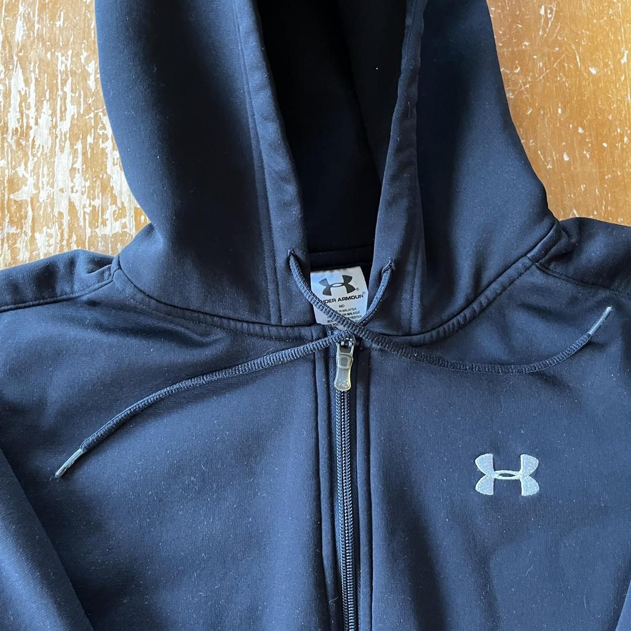 Black Under Armor Zip-up ⚫️ - Depop