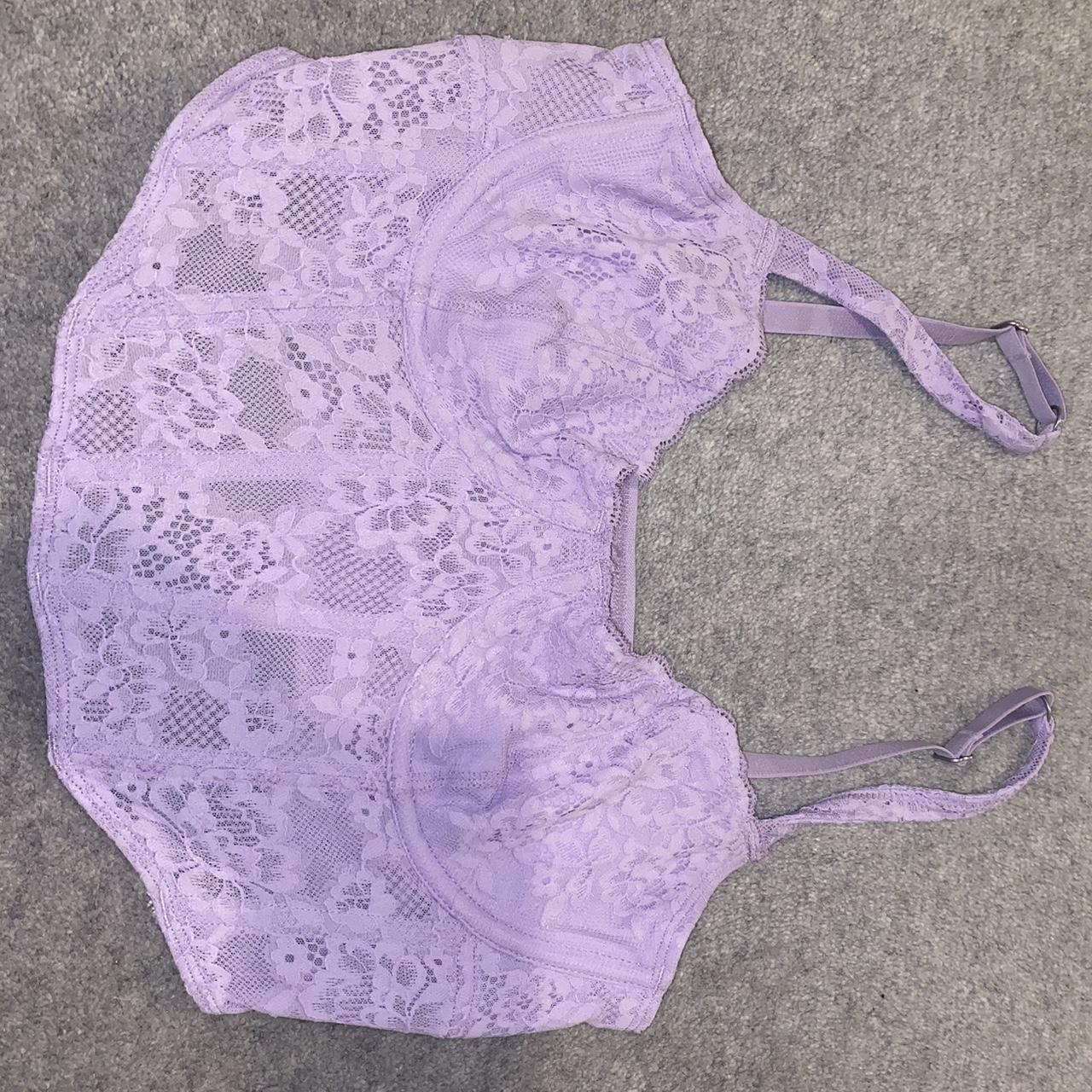 Hollister Lilac Bralette •Hollister Gilly... - Depop