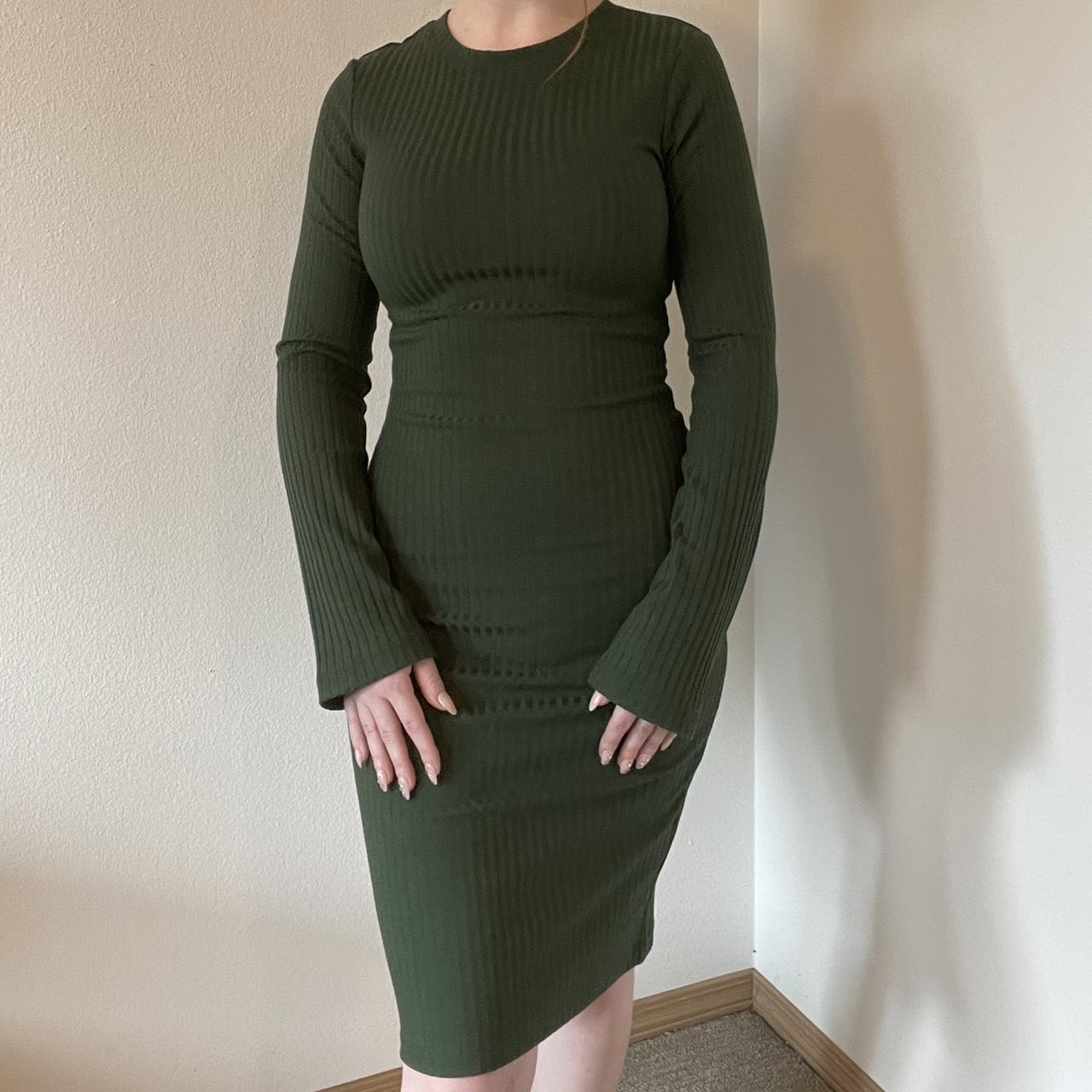 Forever 21 emerald green dress sale