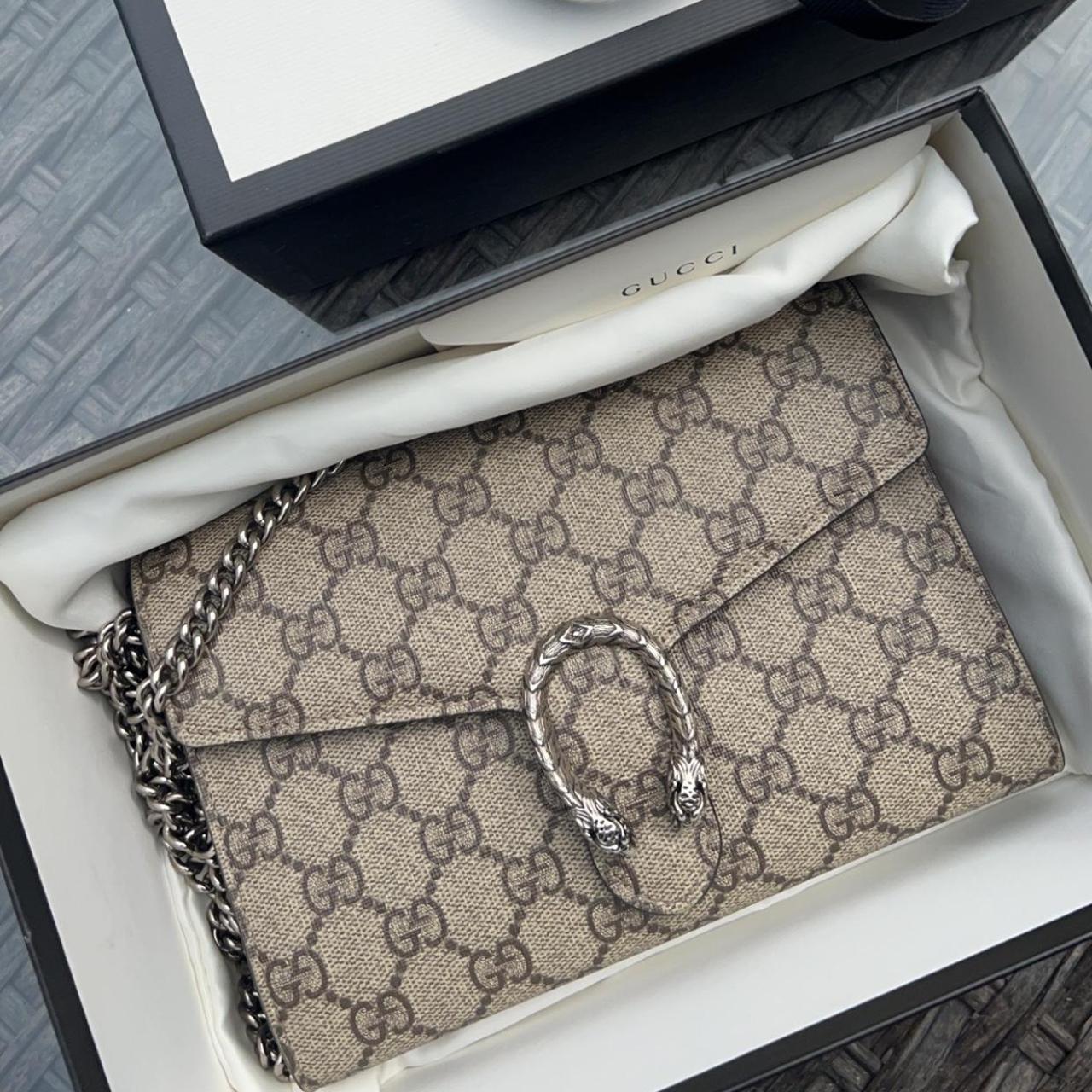 Genuine Gucci Dionysus WOC Wallet on chain With box... - Depop