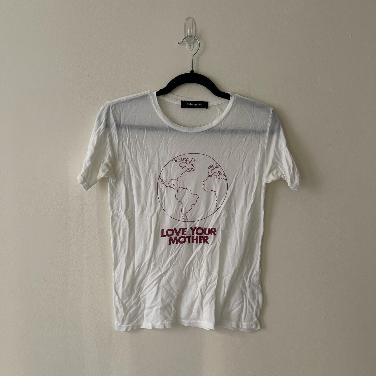 Reformation Love Your Mother T-Shirt minor Depop