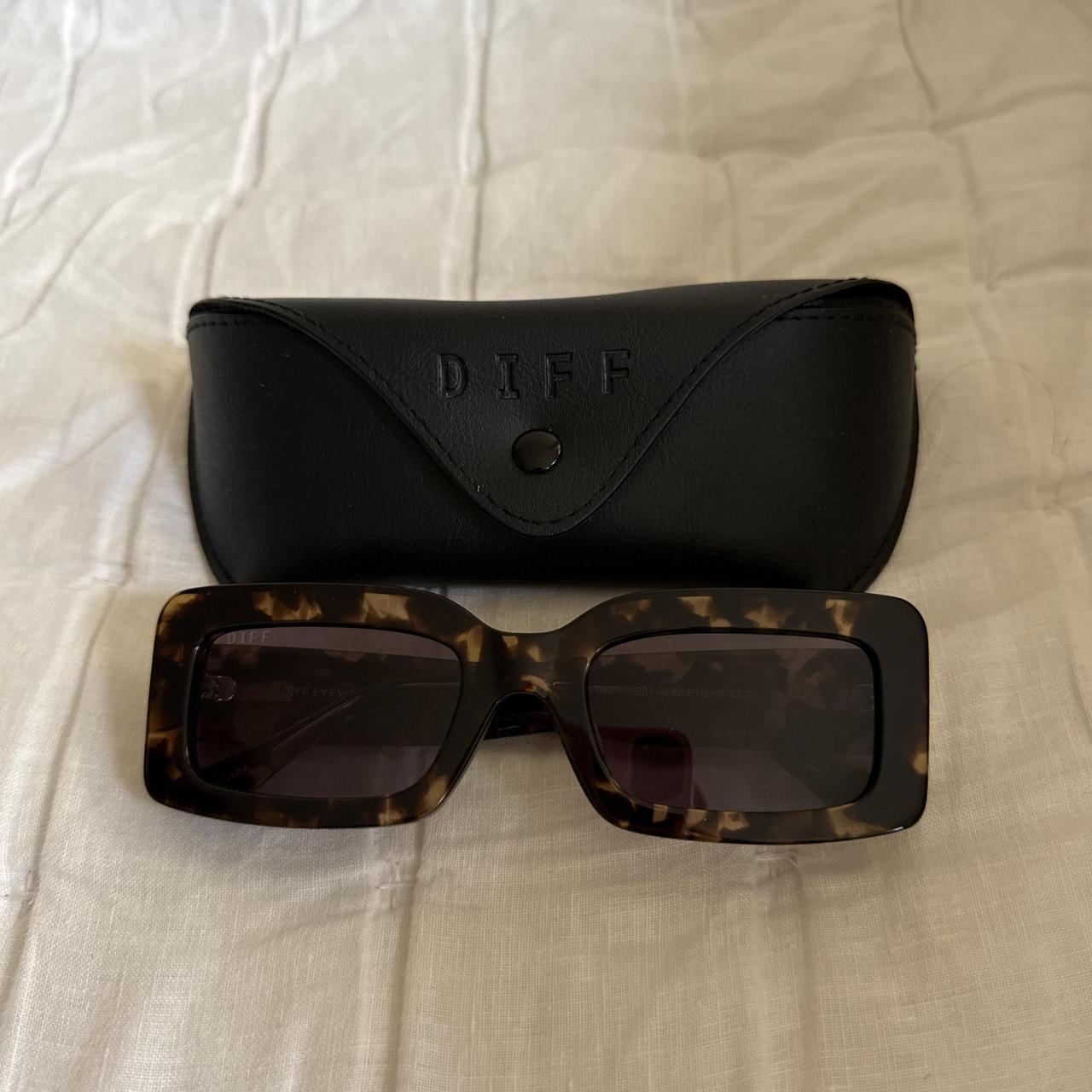 DIFF Women's Square Sunglasses - Brown/Multi – DI… - image 1