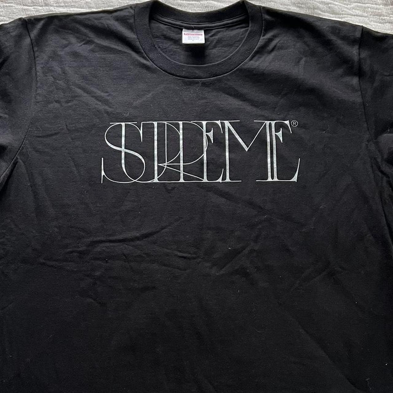 supreme shirt brand new, going for $130 on Depop