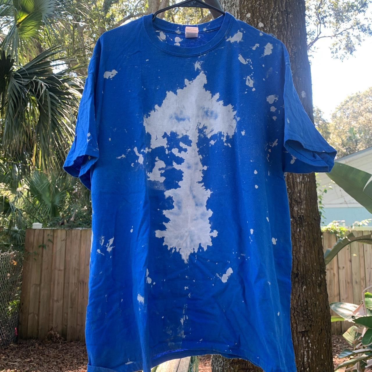Gildan Men's T-Shirt - Blue - XL