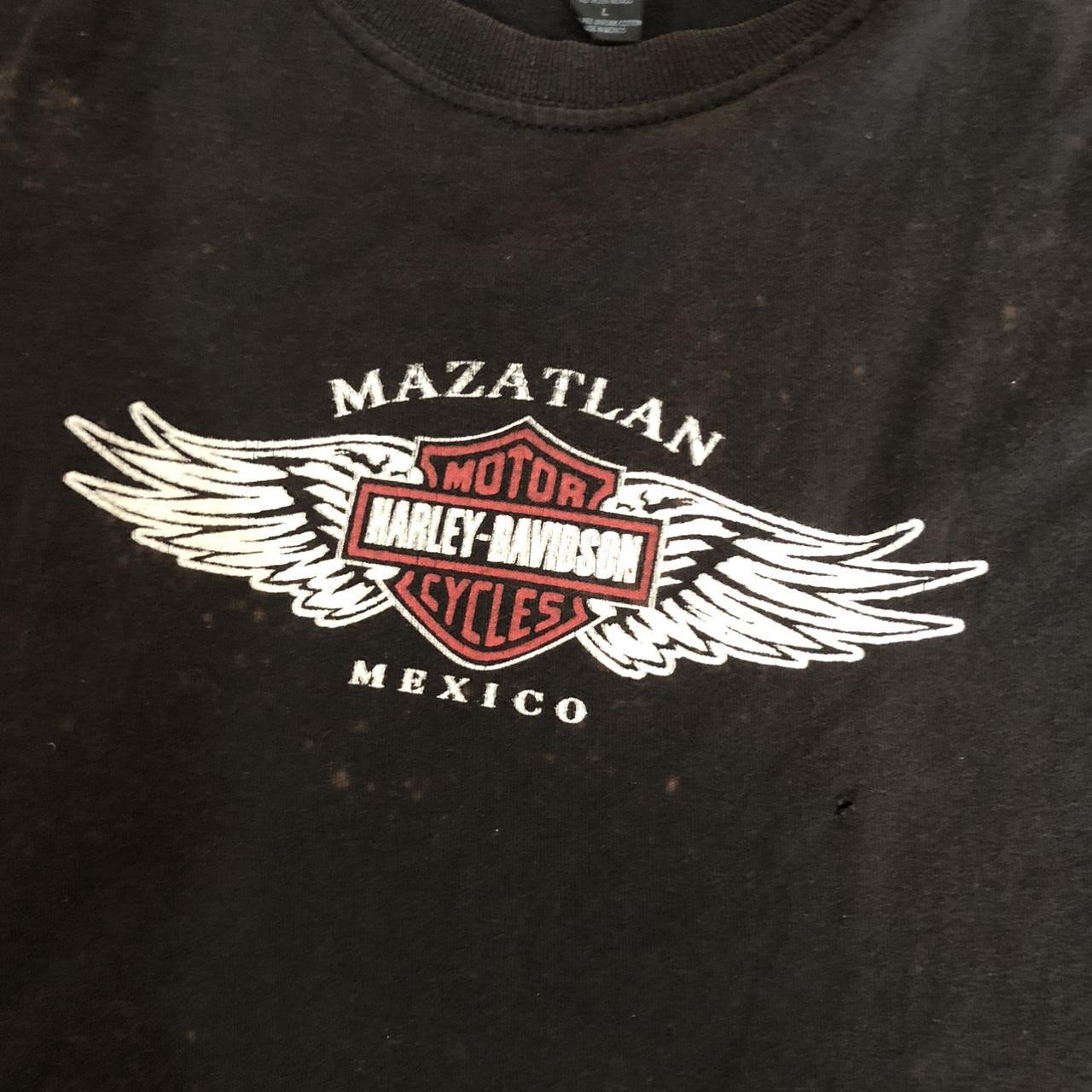 harley davidson vintage mazatlan mexico shirt. size... - Depop