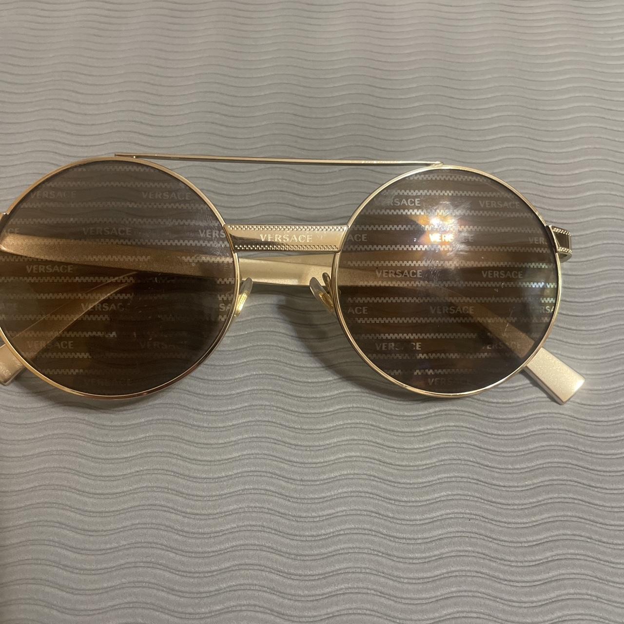 Discontinued Versace sunglasses in mint condition Depop