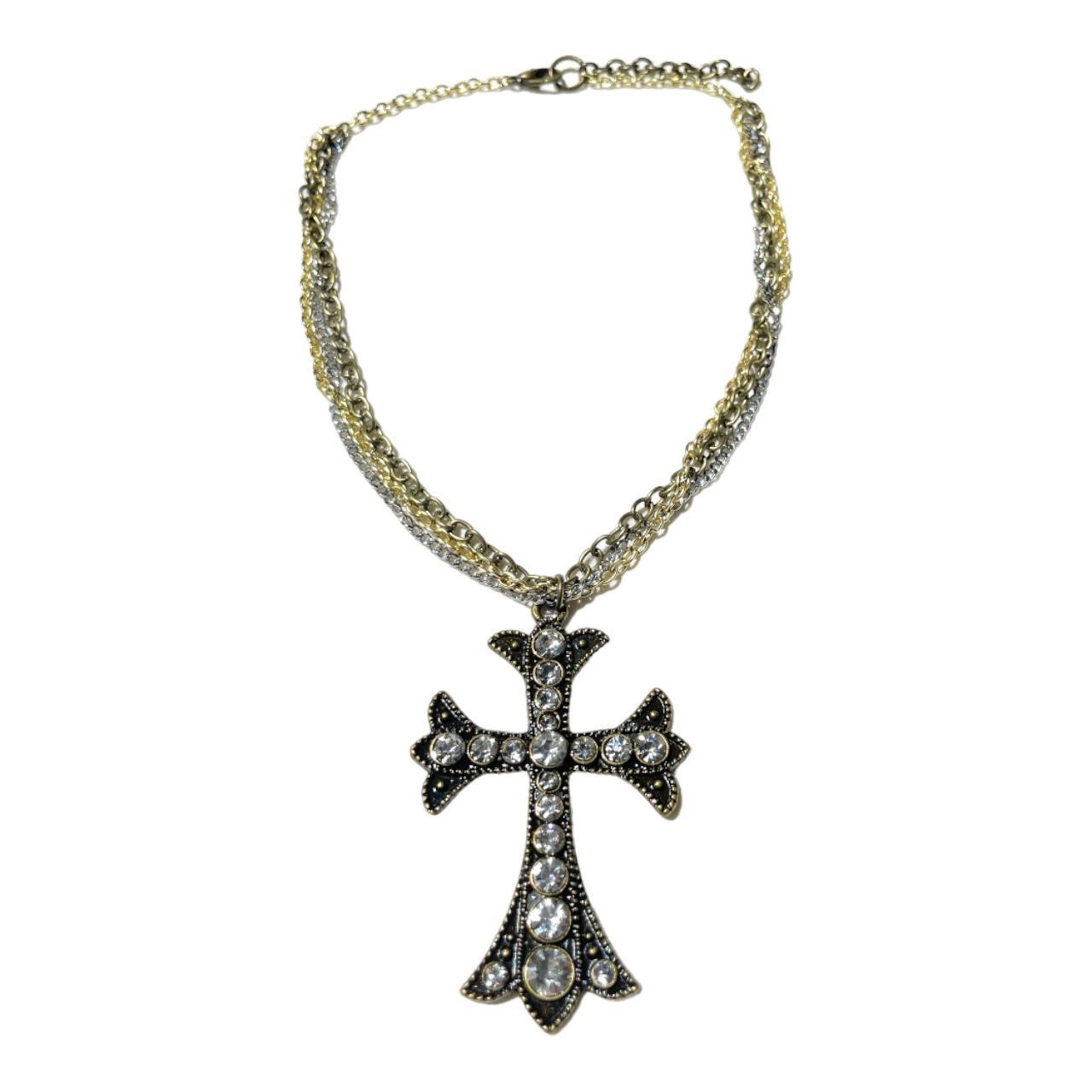 Old cross store necklace