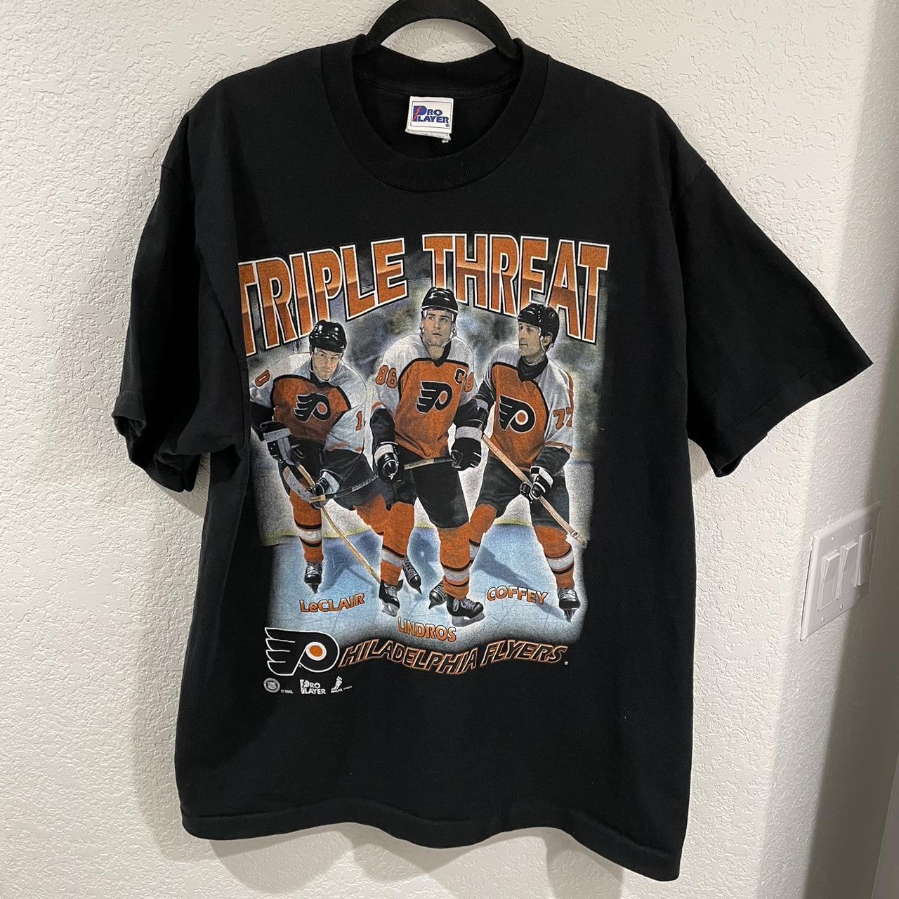 Vintage Philadelphia Flyers Triple threat... - Depop