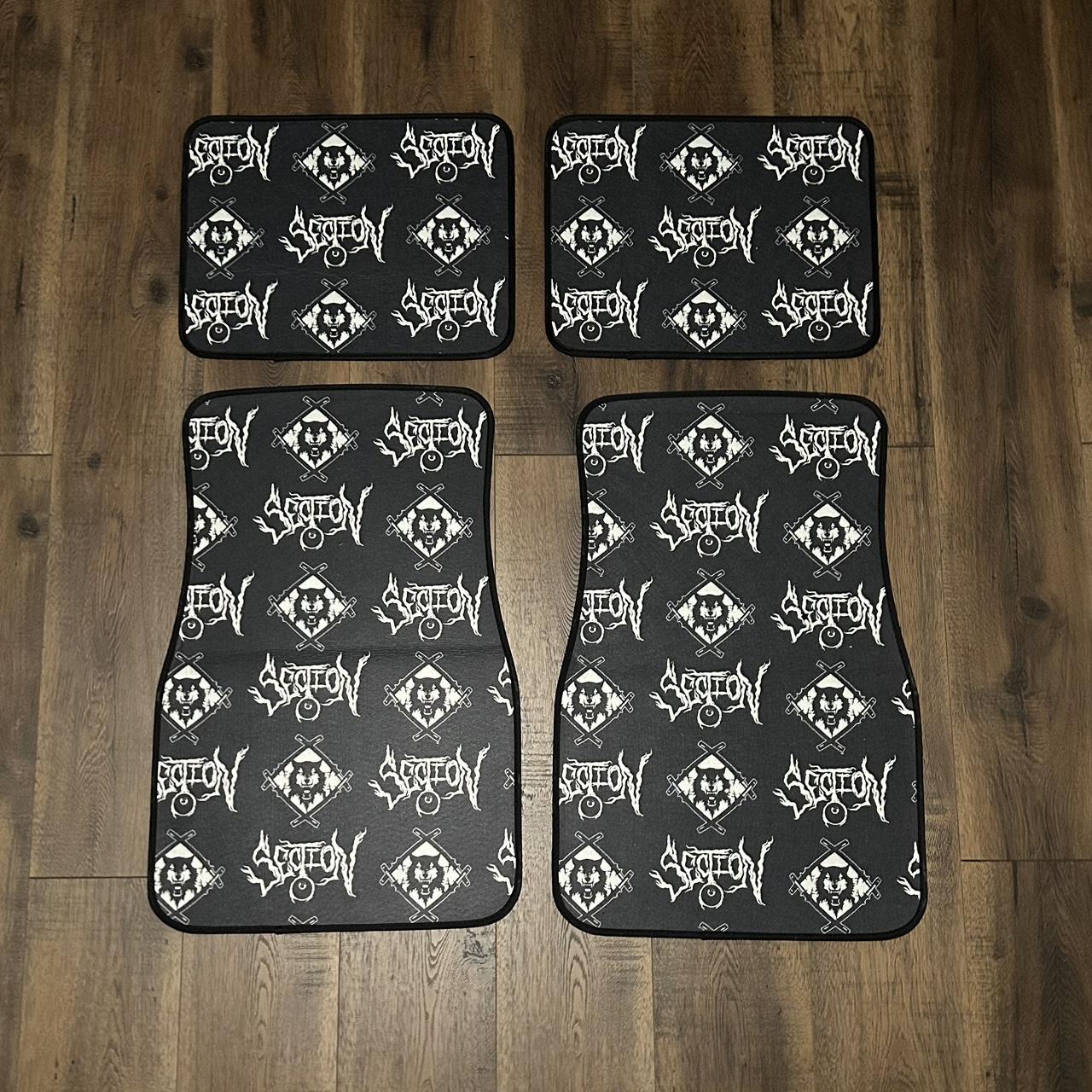 SECTION8 X XAVIER WULF MERCH CAR MATTS ! BRAND NEW...