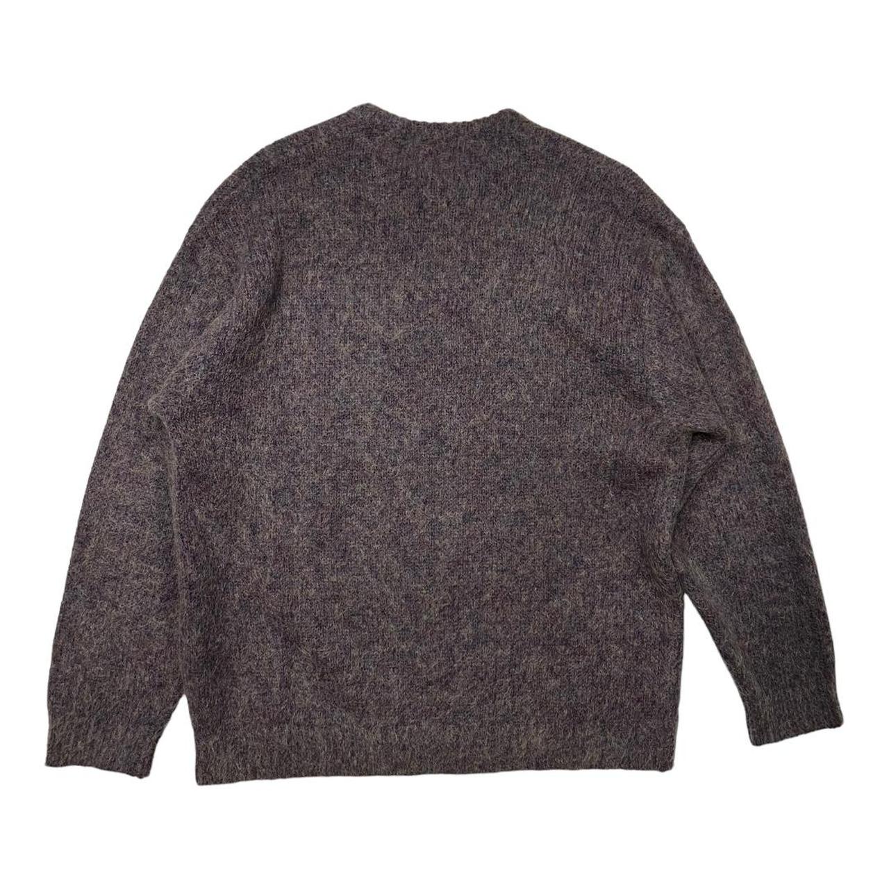 Supreme Mohair Sweater, Color: Purple Melange, 28Lx25w