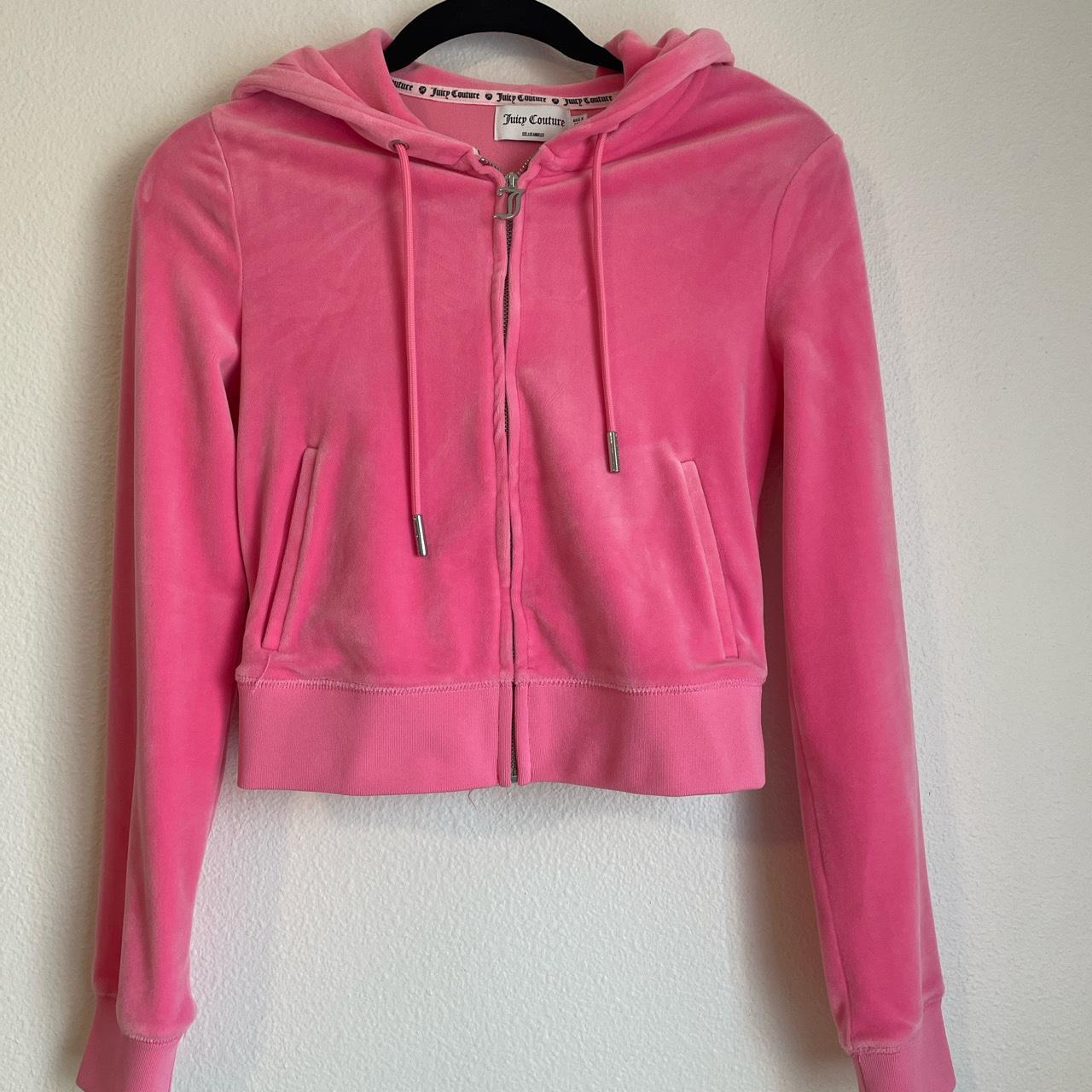 pink juicy tracksuit hoodie. worn only a couple... - Depop