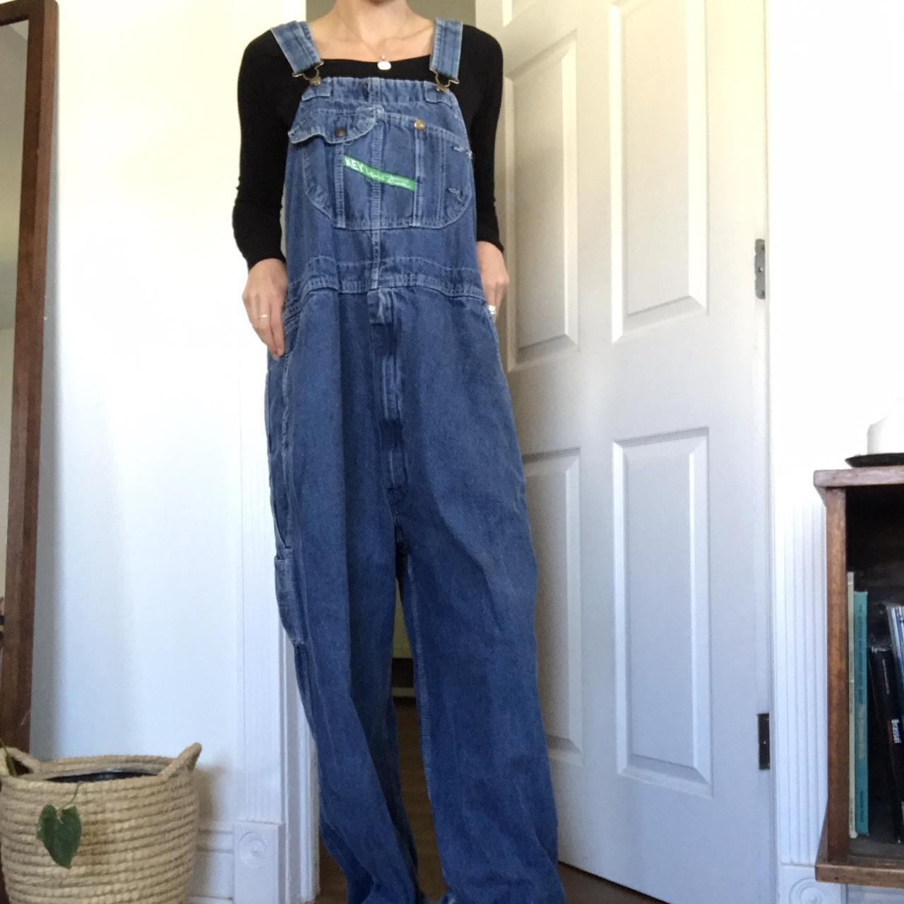 Key Imperial Denim Overalls Size Xl These Are Just Depop 5811