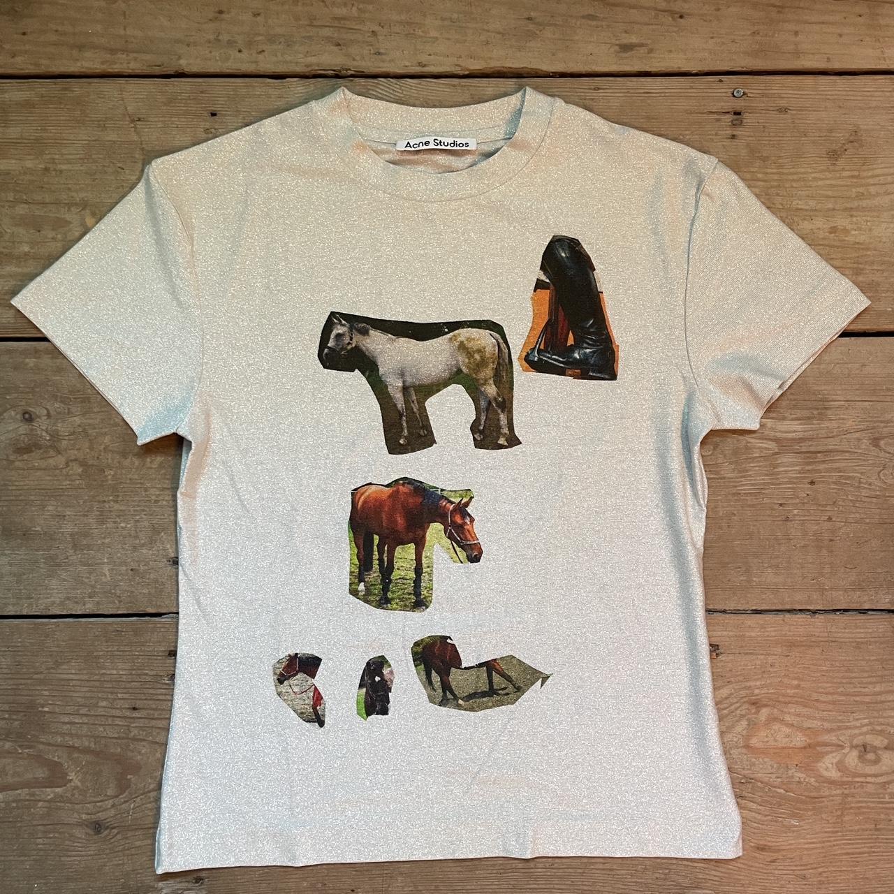 トップス Acne Studios 20ss horse print shirt Acne Studios - Horse Print Shirt | HBX - Globally Curated