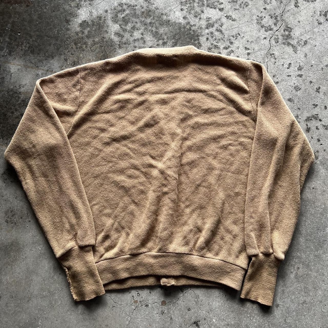 JCPenney Men's Tan Cardigan Depop