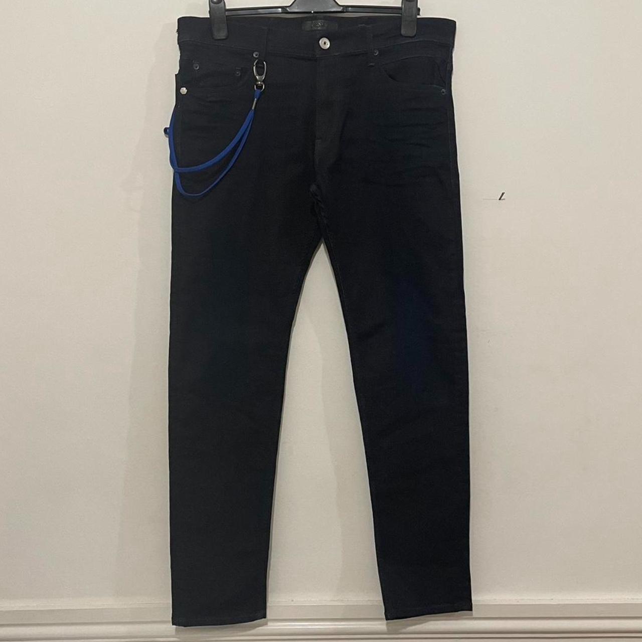 Replay Titanium Max Slim Fit Denim Jeans, Dark Blue,... - Depop