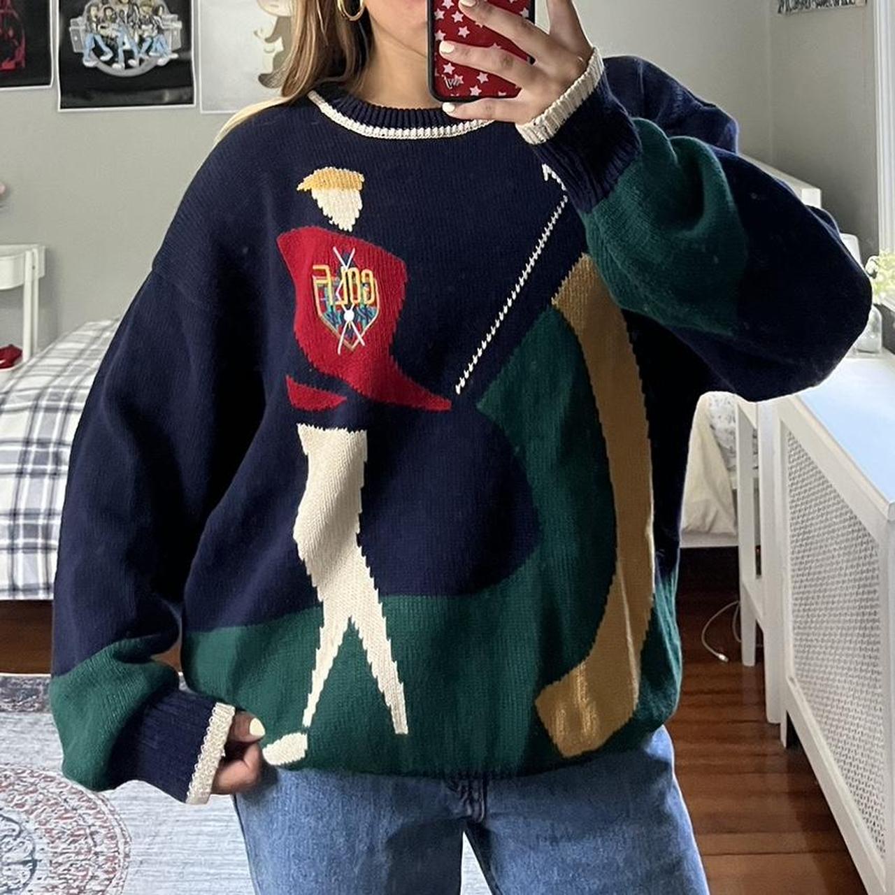 Vintage Golf deals Sweater