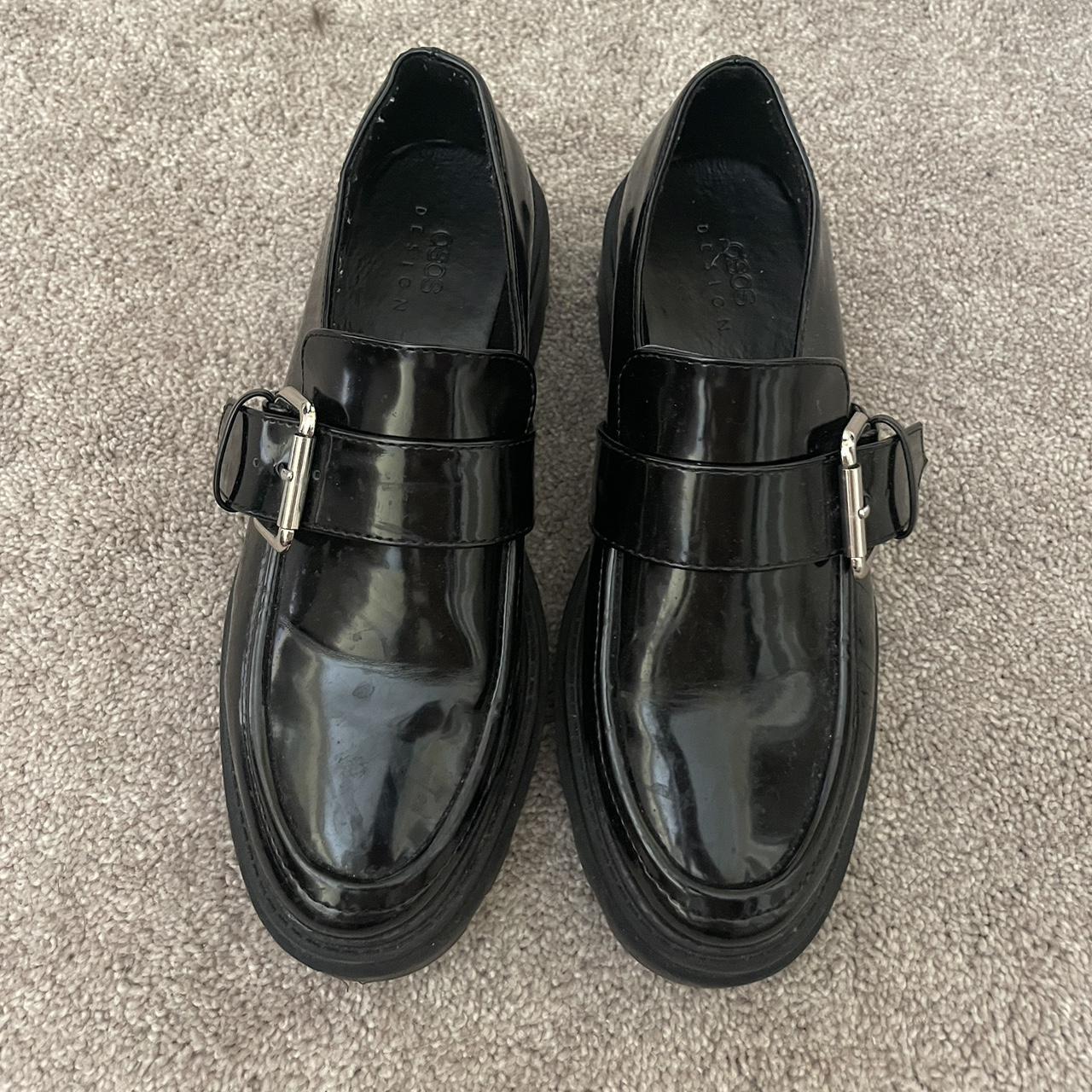 asos platform loafers