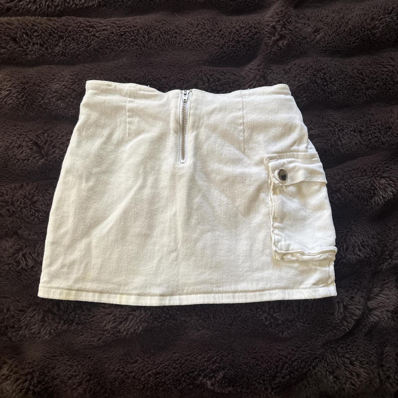 Edikted Women's Skirt - White - XS – Edikted whit… - image 2