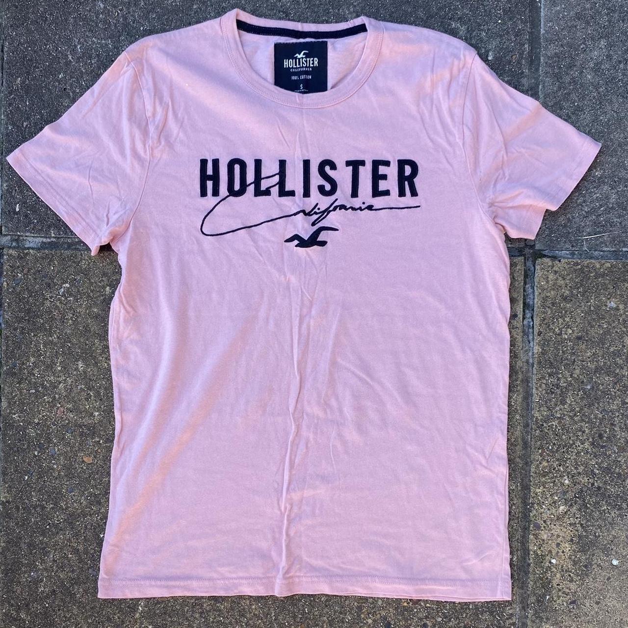 Pink Hollister California Tee 100 cotton tagged