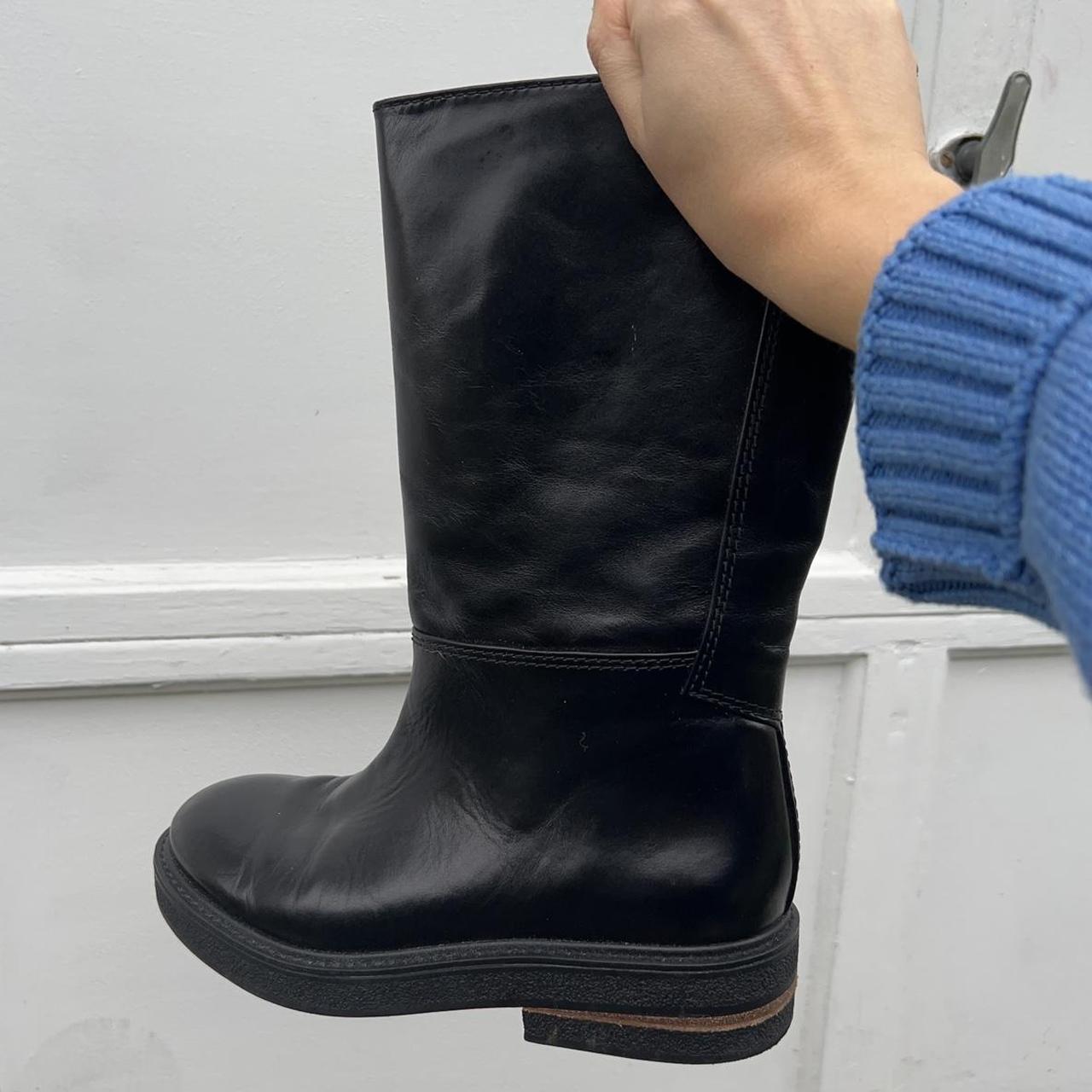 franco sarto black ankle boots