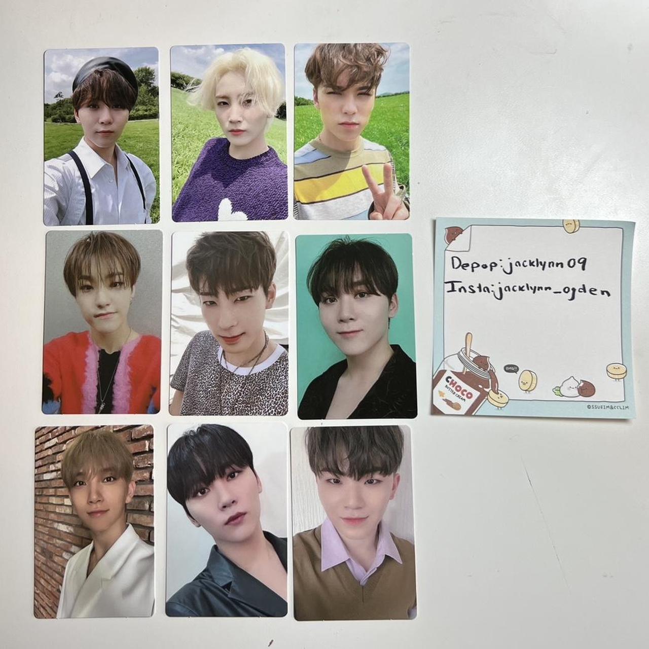 Seventeen An Ode Photocards Wts Wtt For Anything Depop