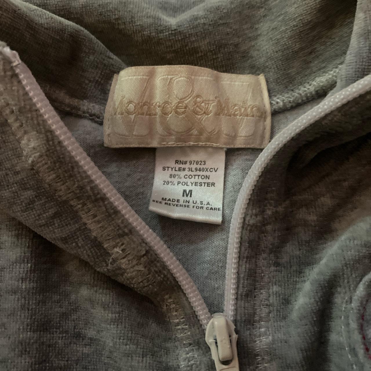 Grey butterfly hoodie - Depop