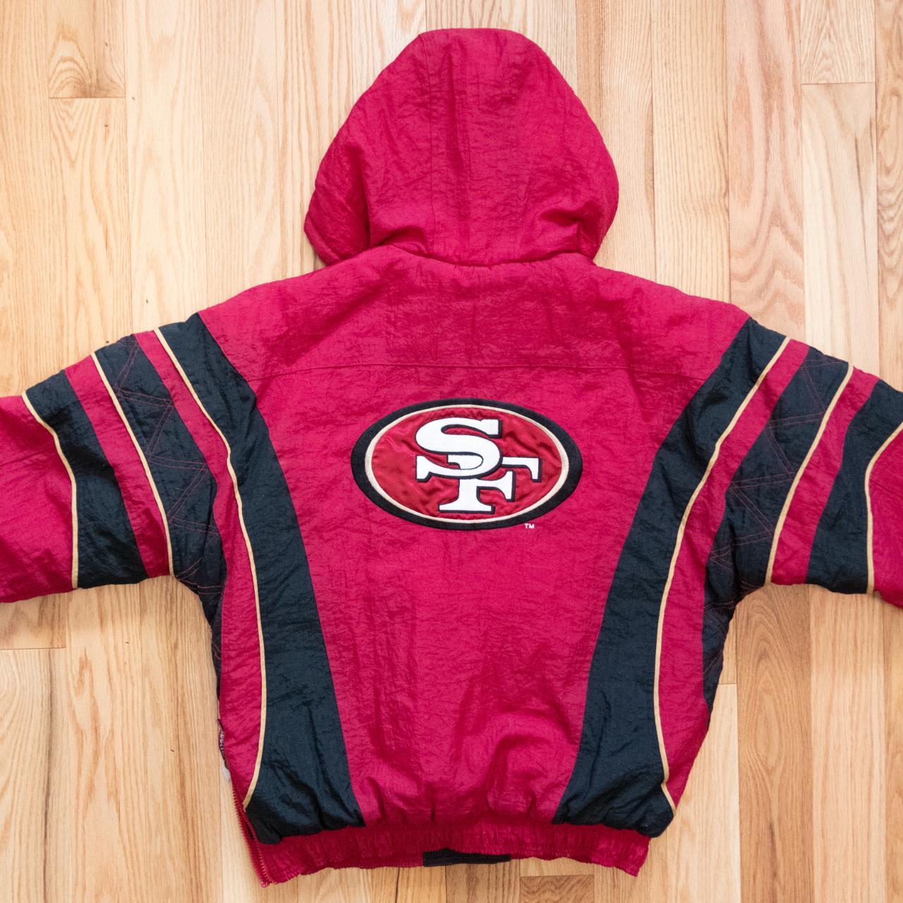 Vintage Starter Pro Line SF 49ers Sweatshirt Size - Depop